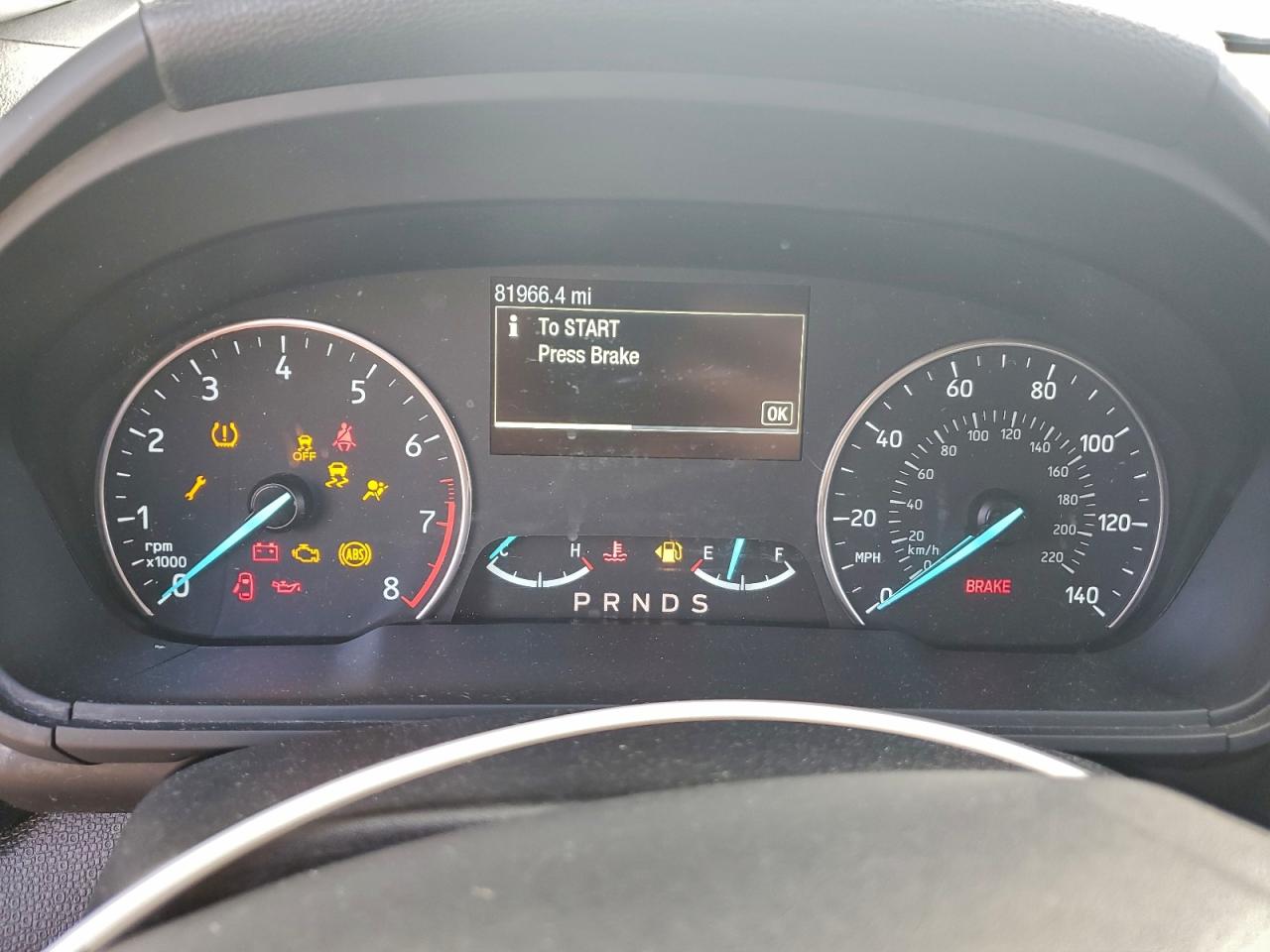 2018 Ford Ecosport Se Gray vin: MAJ6P1UL0JC162636