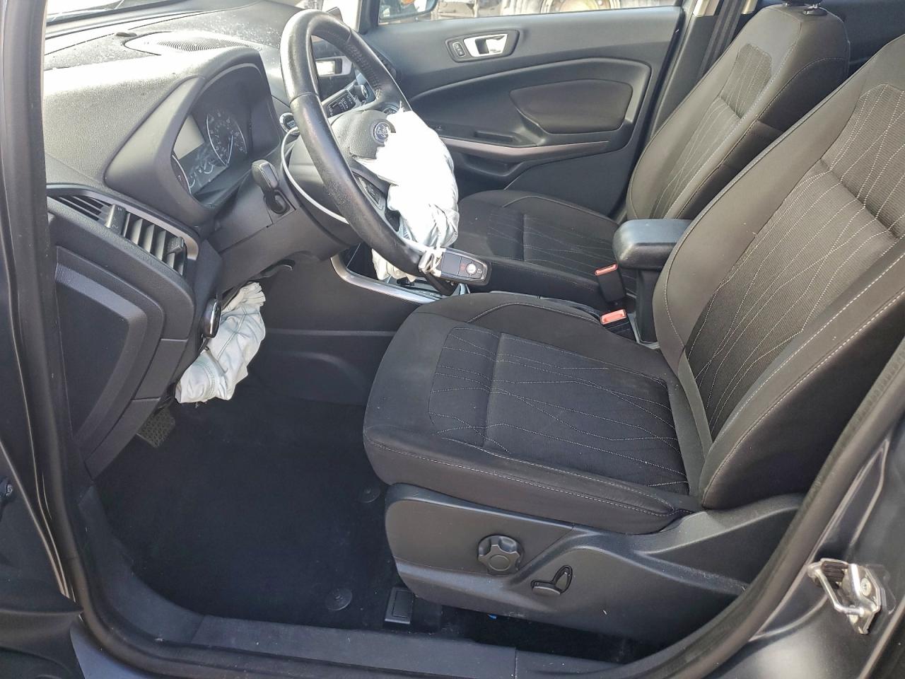 2018 Ford Ecosport Se Gray vin: MAJ6P1UL0JC162636