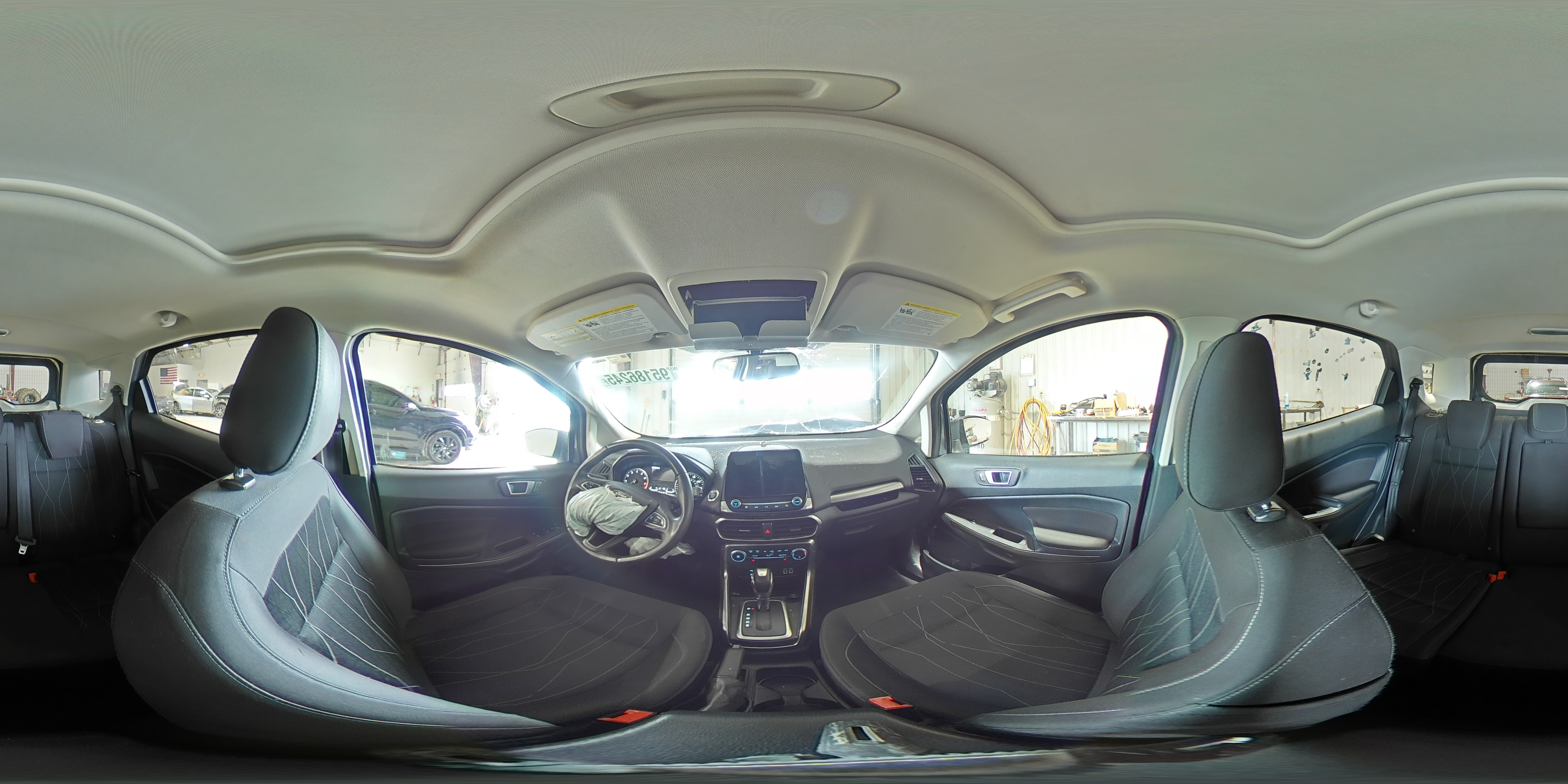 2018 Ford Ecosport Se Gray vin: MAJ6P1UL0JC162636