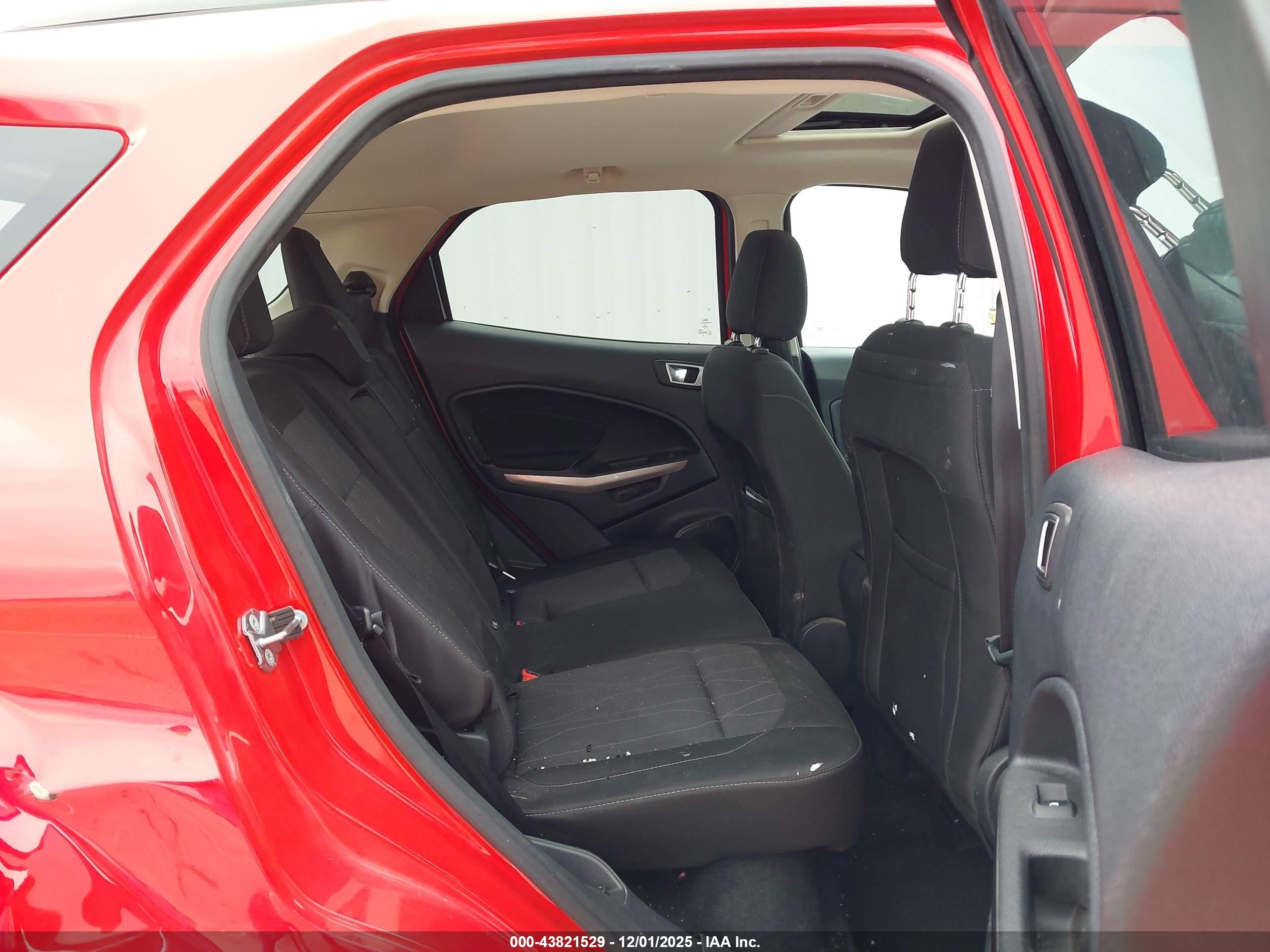 2018 Ford Ecosport Se Red vin: MAJ6P1UL5JC199665