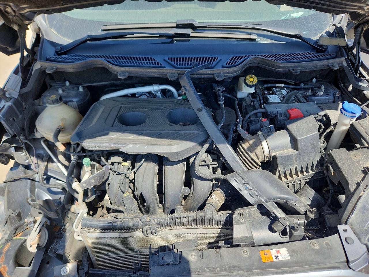 2018 Ford Ecosport Se Gray vin: MAJ6P1UL5JC248329