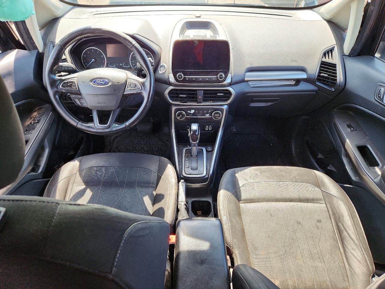2018 Ford Ecosport Se Black vin: MAJ6P1UL7JC184181