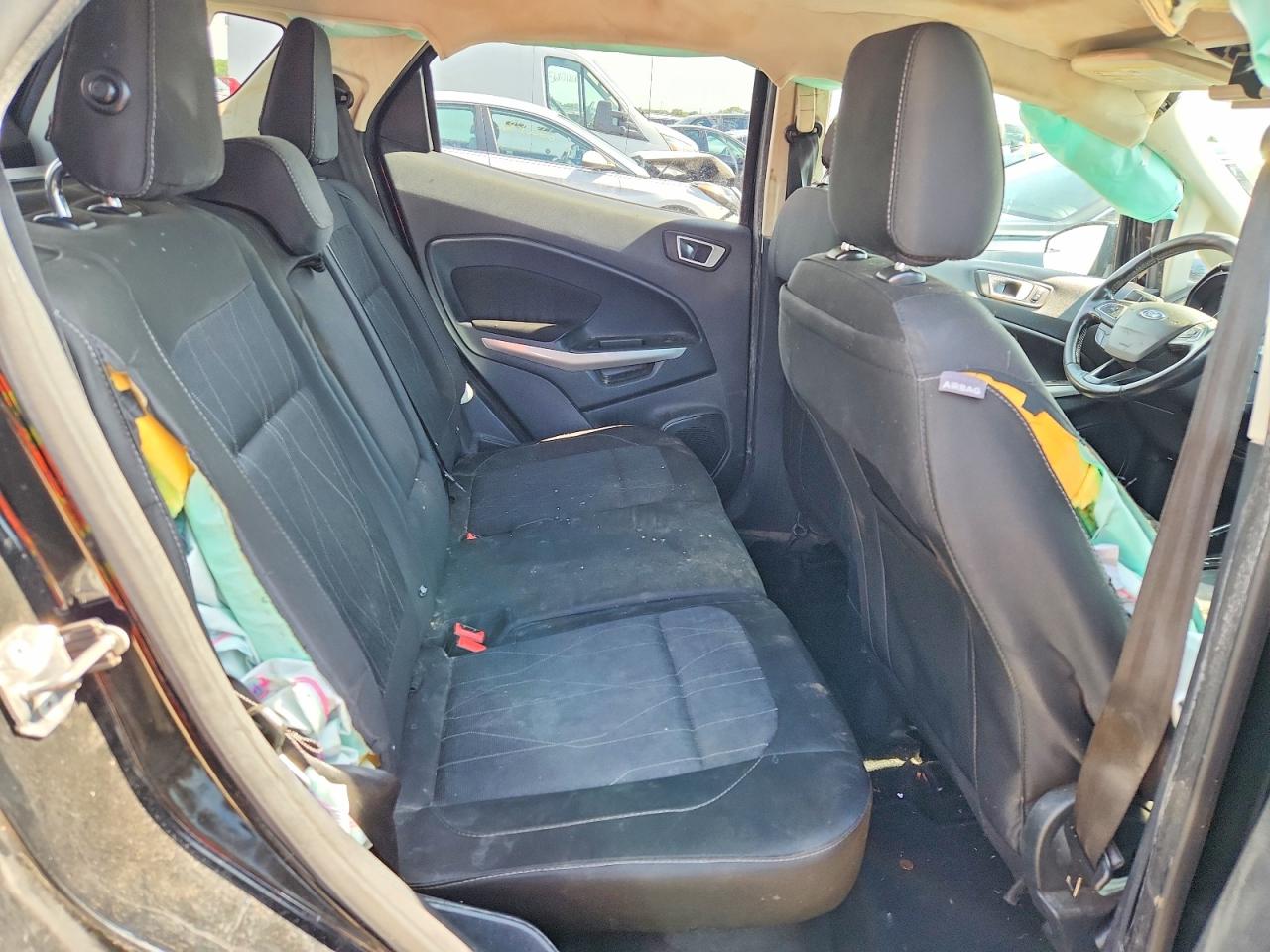 2018 Ford Ecosport Se Black vin: MAJ6P1UL7JC184181