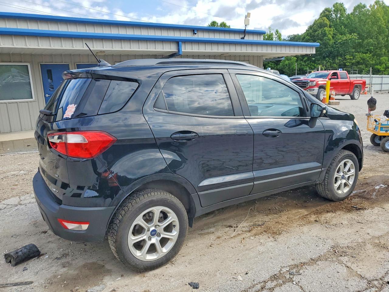 2018 Ford Ecosport Se Black vin: MAJ6P1UL8JC170404