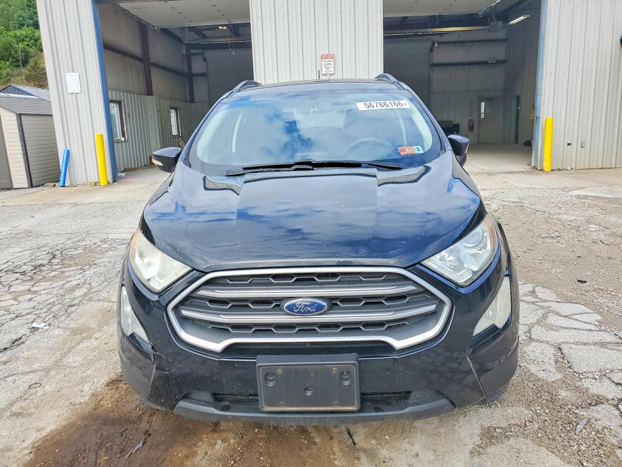 2018 Ford Ecosport Se Black vin: MAJ6P1UL8JC170404