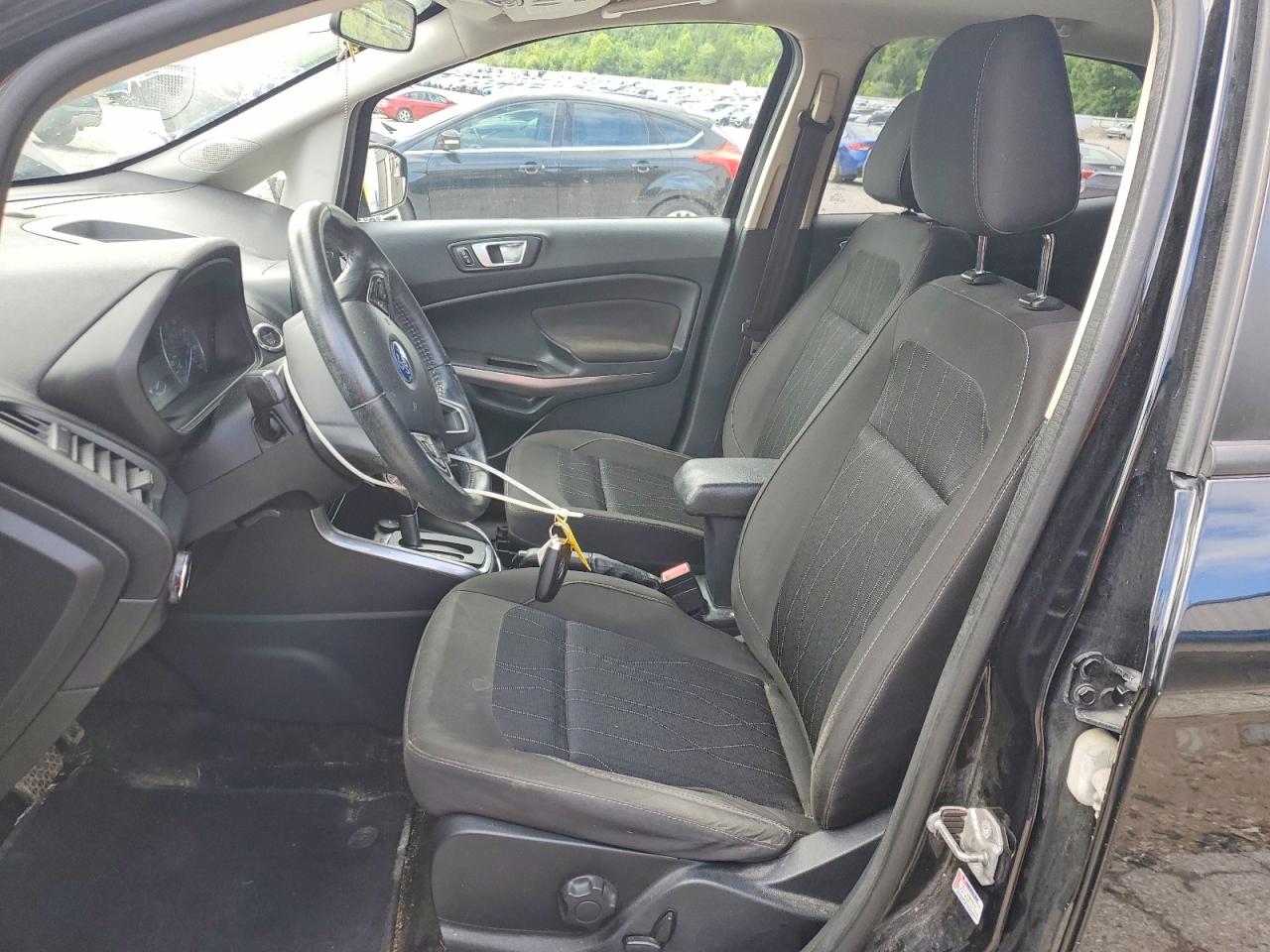 2018 Ford Ecosport Se Black vin: MAJ6P1UL8JC170404