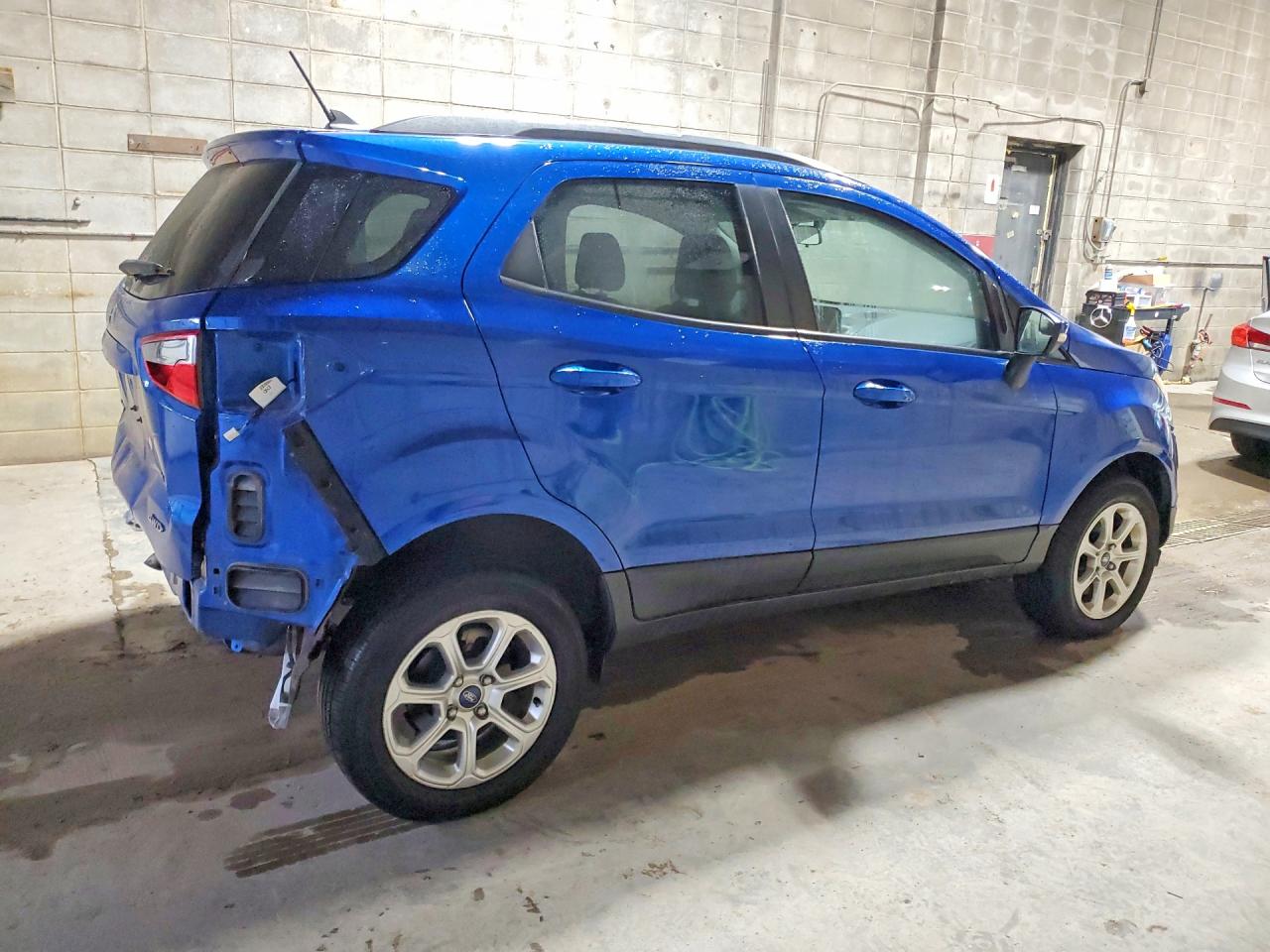 2018 Ford Ecosport Se Blue vin: MAJ6P1UL9JC216449