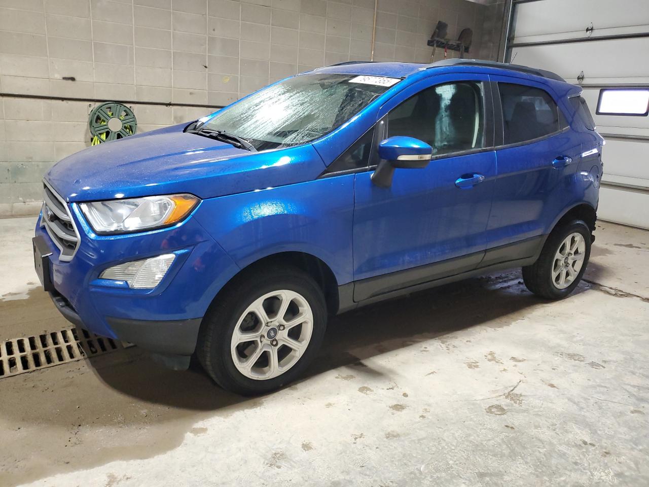 2018 Ford Ecosport Se Blue vin: MAJ6P1UL9JC216449