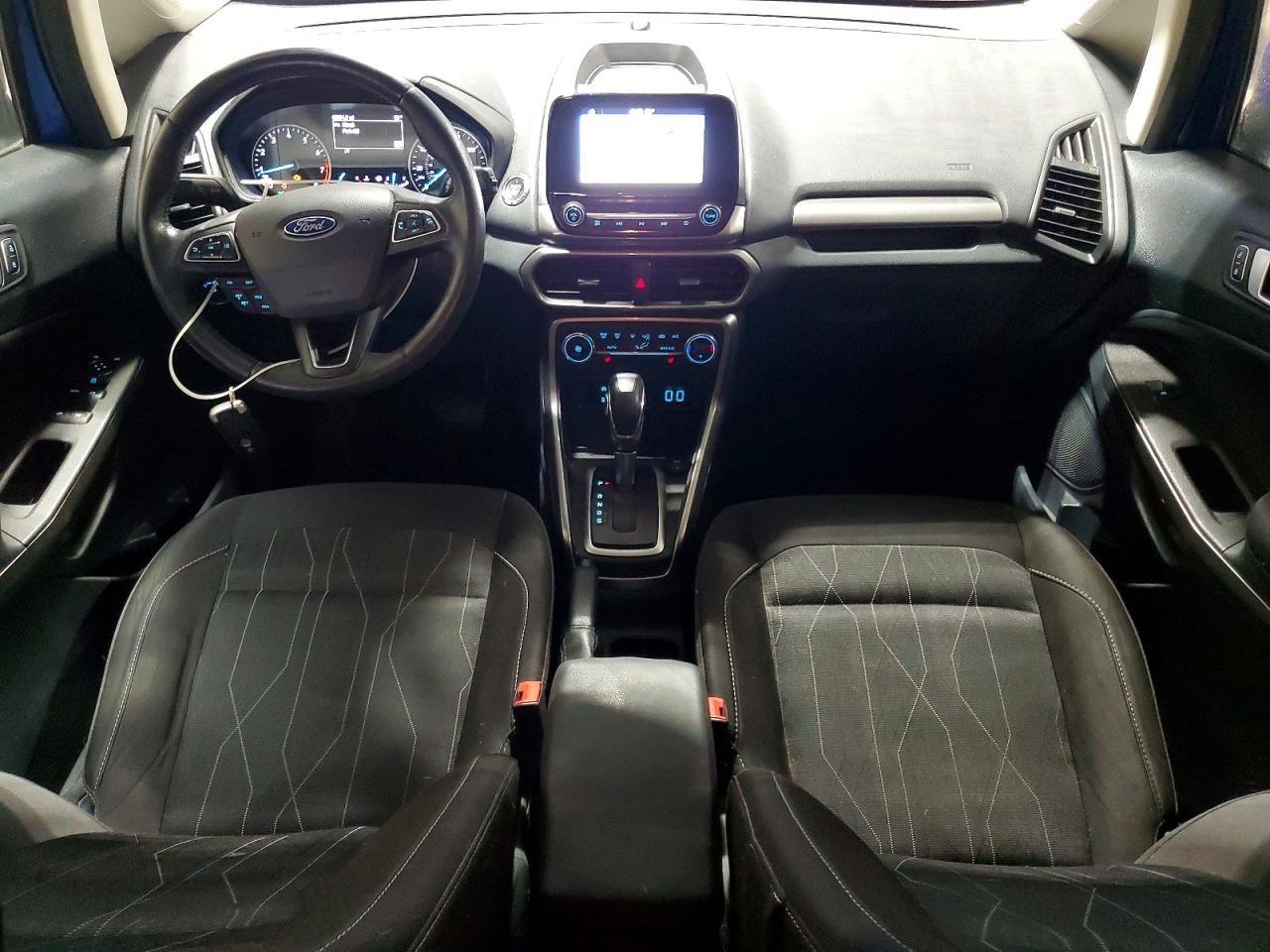 2018 Ford Ecosport Se Blue vin: MAJ6P1UL9JC216449