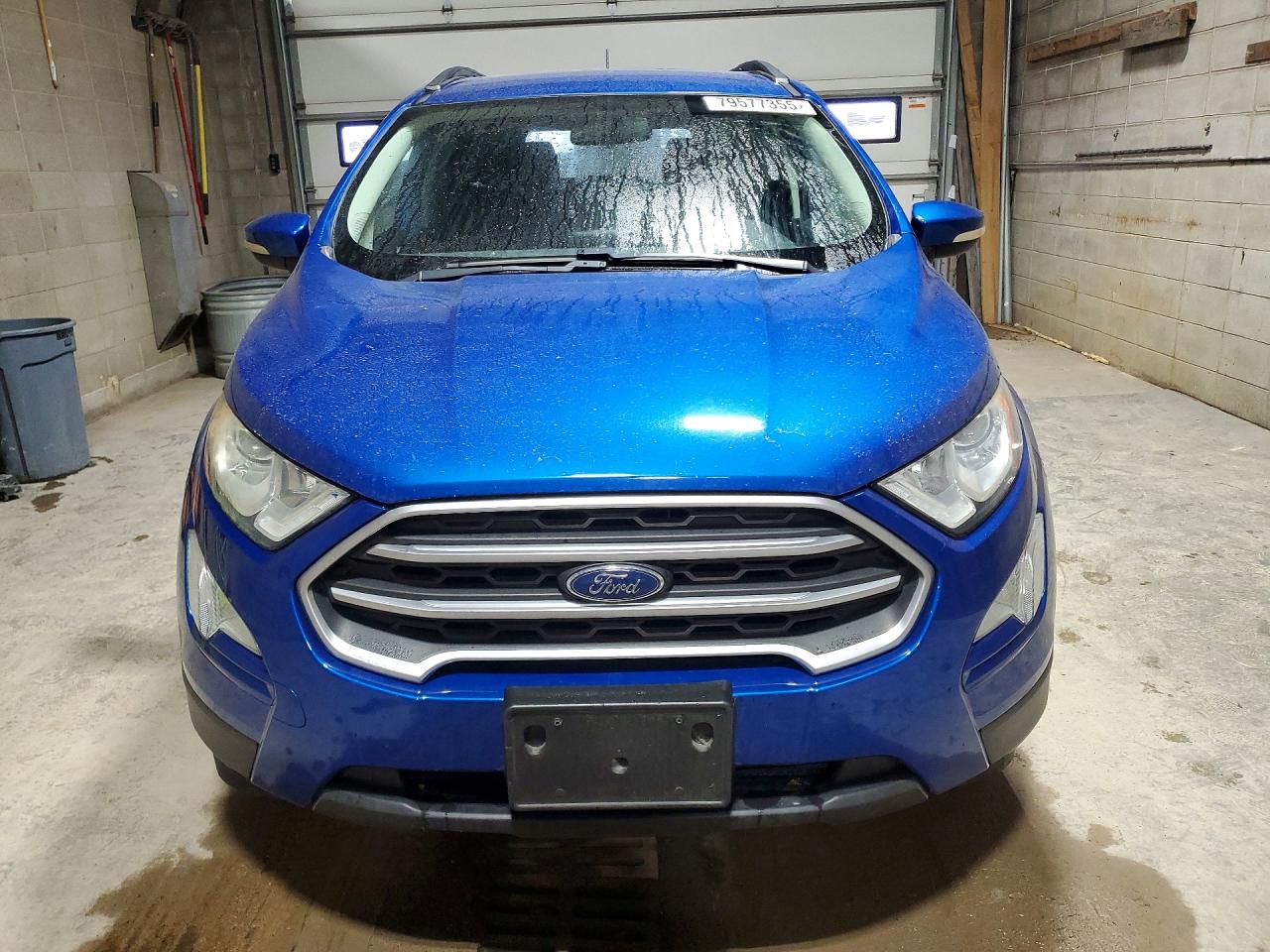 2018 Ford Ecosport Se Blue vin: MAJ6P1UL9JC216449