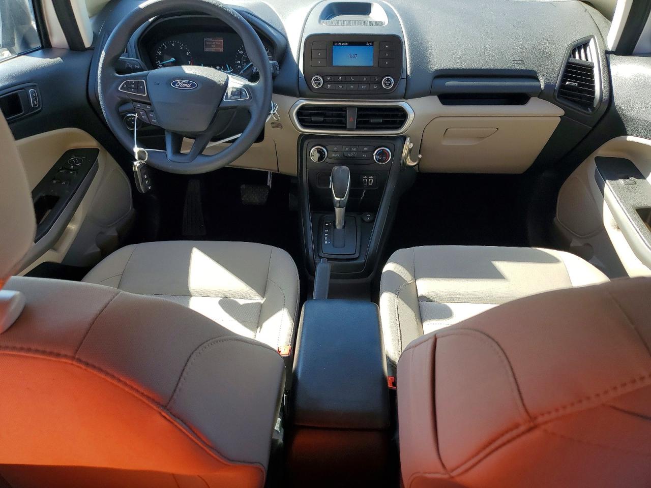 2020 Ford Ecosport S Silver vin: MAJ6S3FL0LC382594