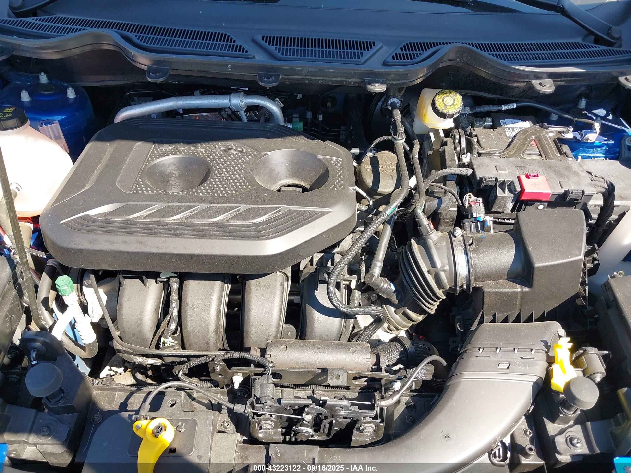 2022 Ford Ecosport S Blue vin: MAJ6S3FL0NC468927
