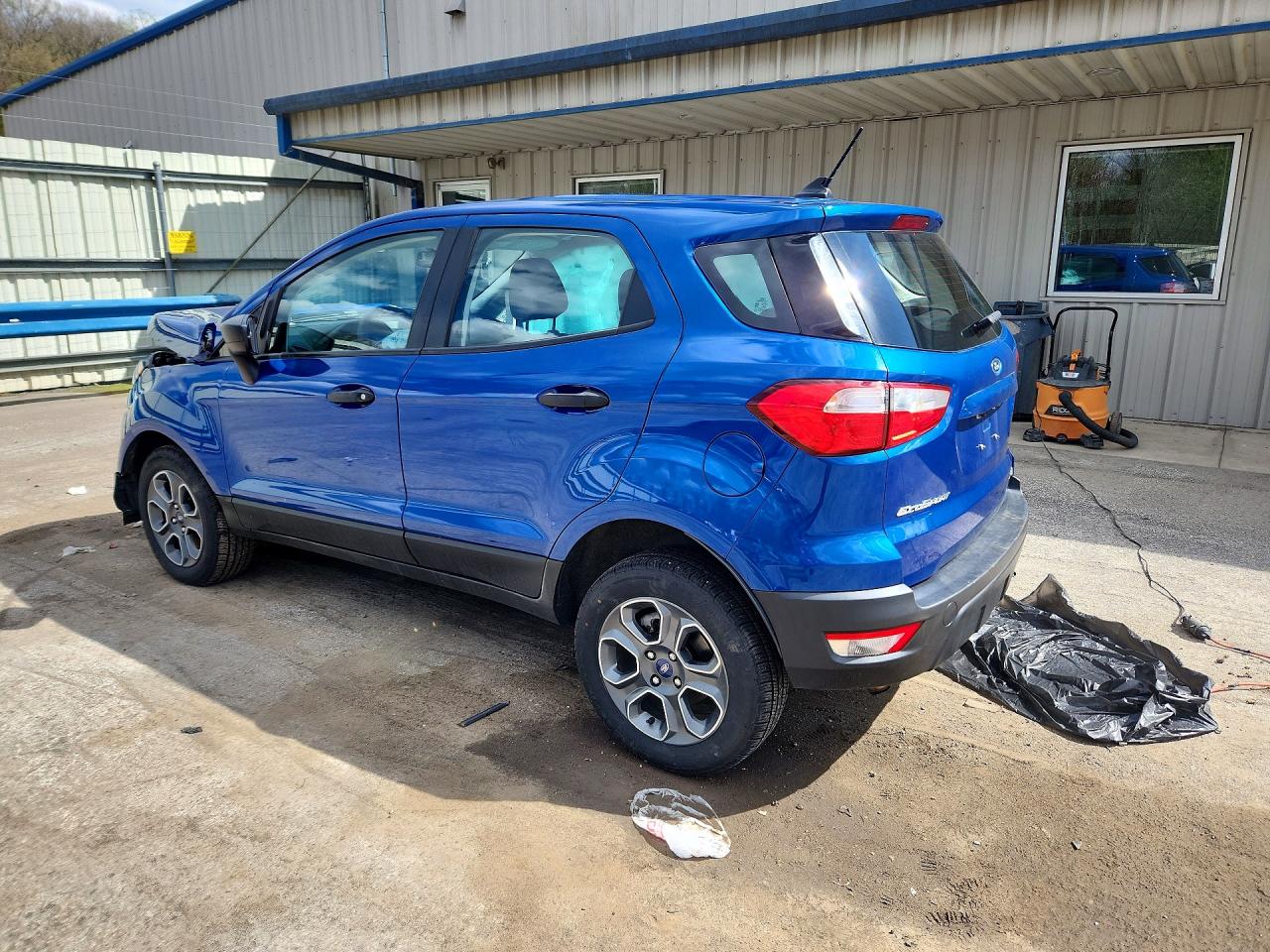 2020 Ford Ecosport S Blue vin: MAJ6S3FL2LC336913