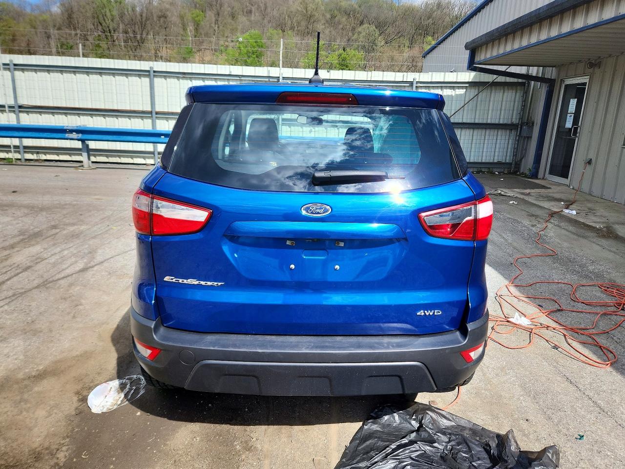2020 Ford Ecosport S Blue vin: MAJ6S3FL2LC336913