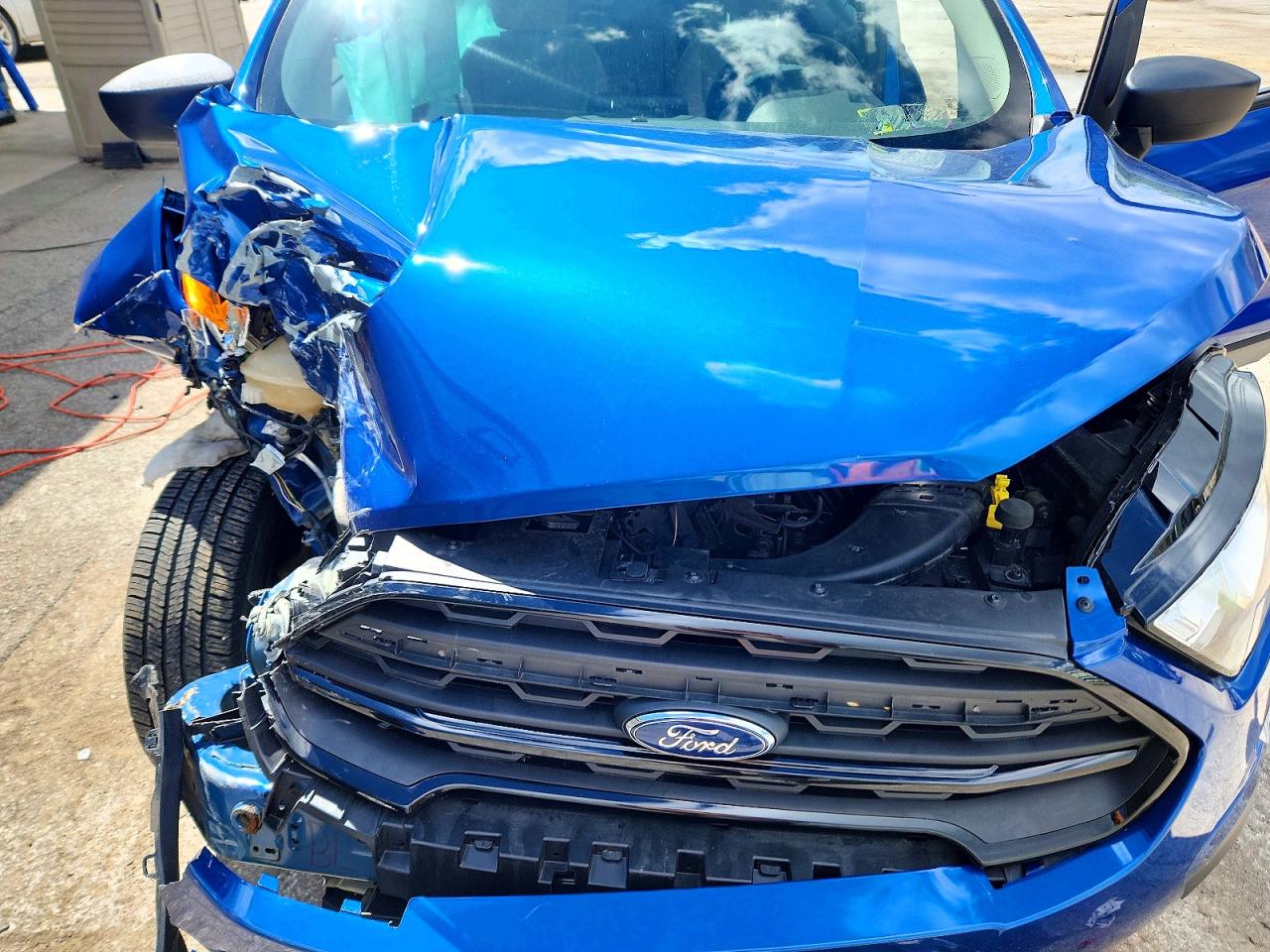 2020 Ford Ecosport S Blue vin: MAJ6S3FL2LC336913