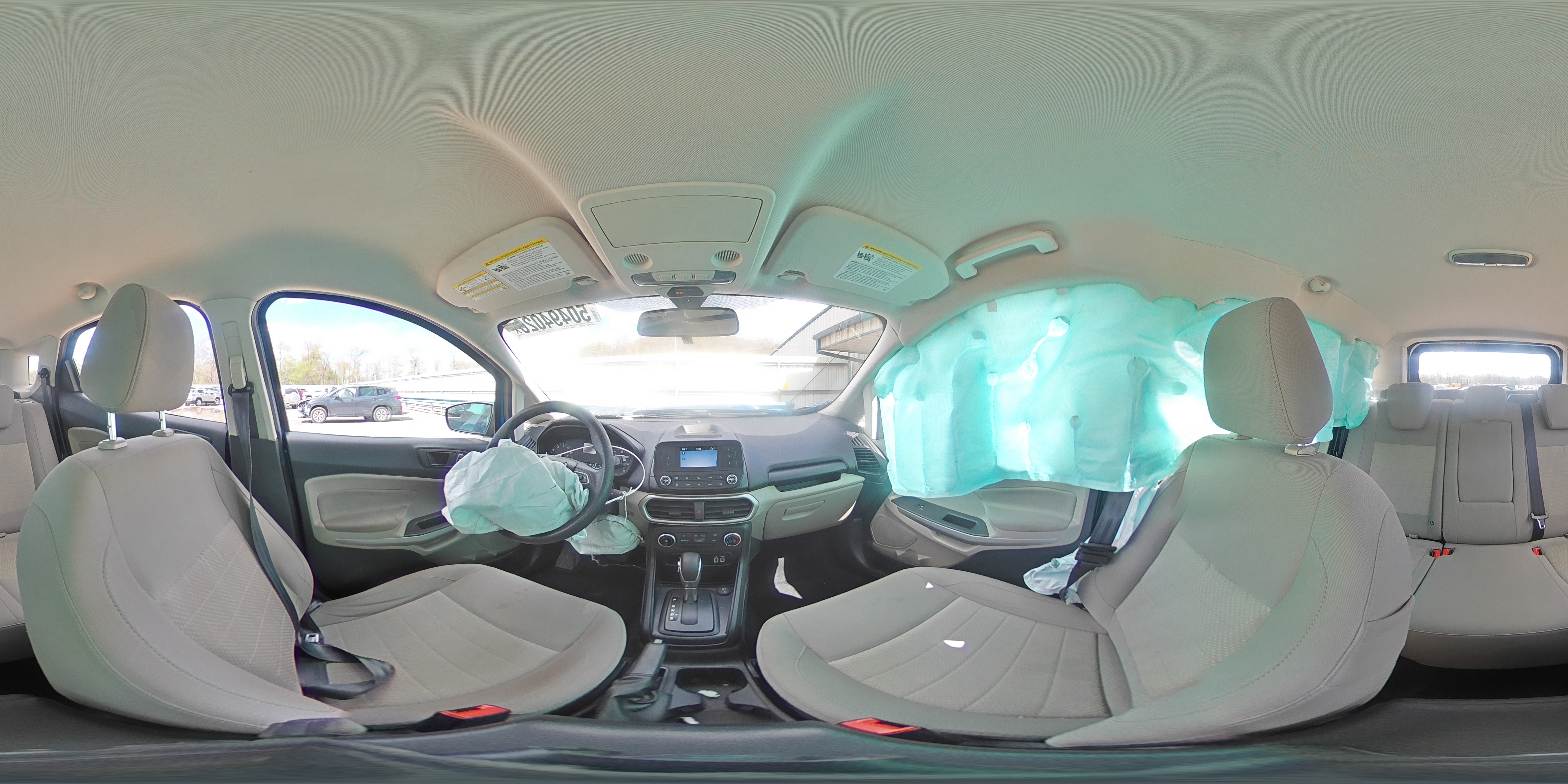 2020 Ford Ecosport S Blue vin: MAJ6S3FL2LC336913