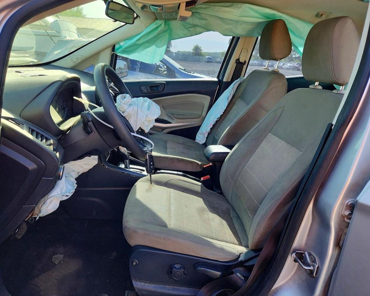 2020 Ford Ecosport S Silver vin: MAJ6S3FL2LC370074