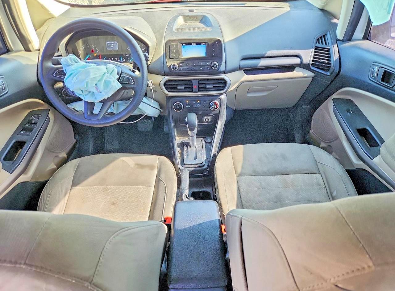 2020 Ford Ecosport S Silver vin: MAJ6S3FL2LC370074