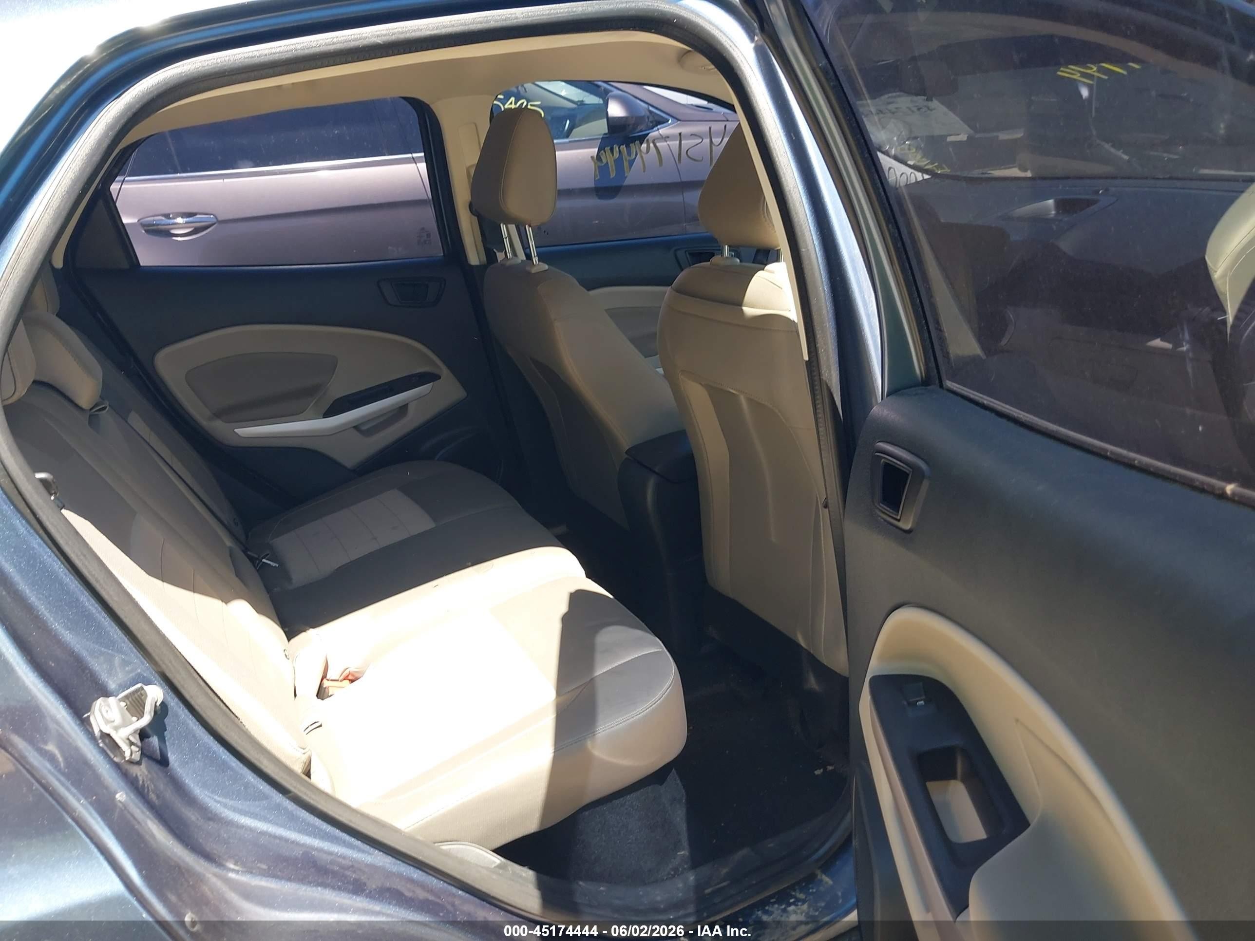 2021 Ford Ecosport S Синий vin: MAJ6S3FL5MC432133