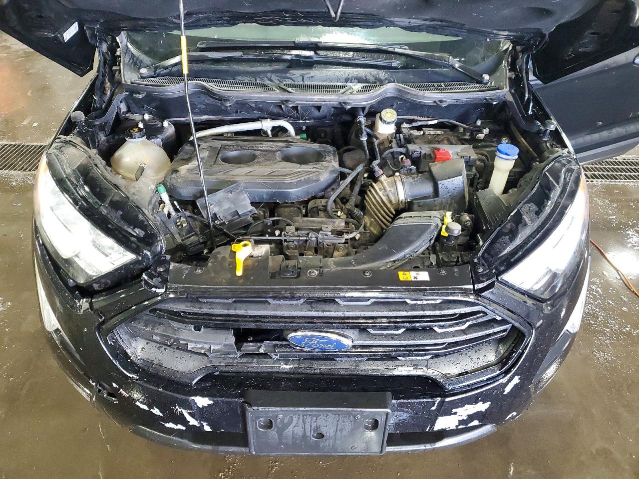 2020 Ford Ecosport S Black vin: MAJ6S3FL6LC383278