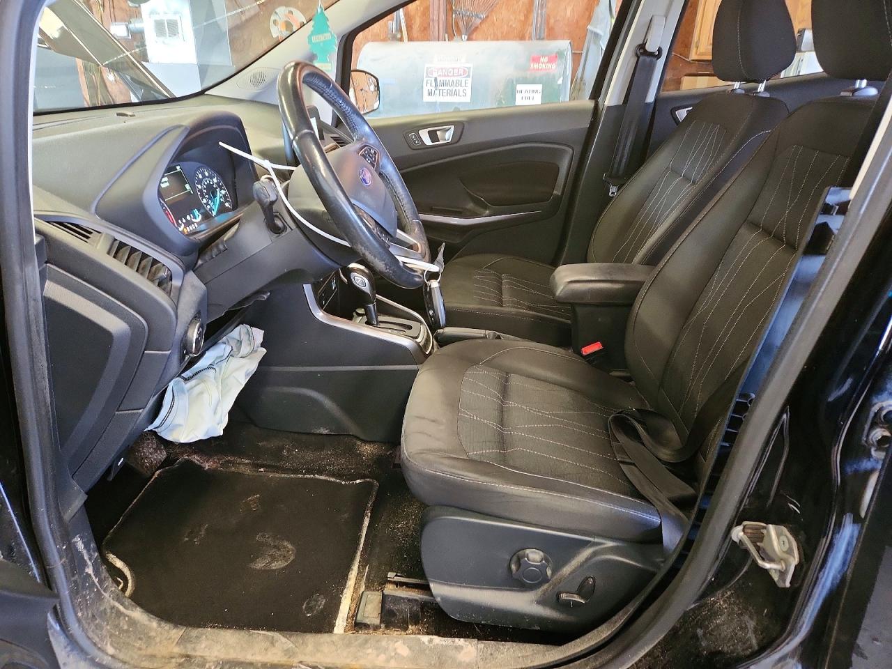 2019 Ford Ecosport Se Black vin: MAJ6S3GL0KC294979