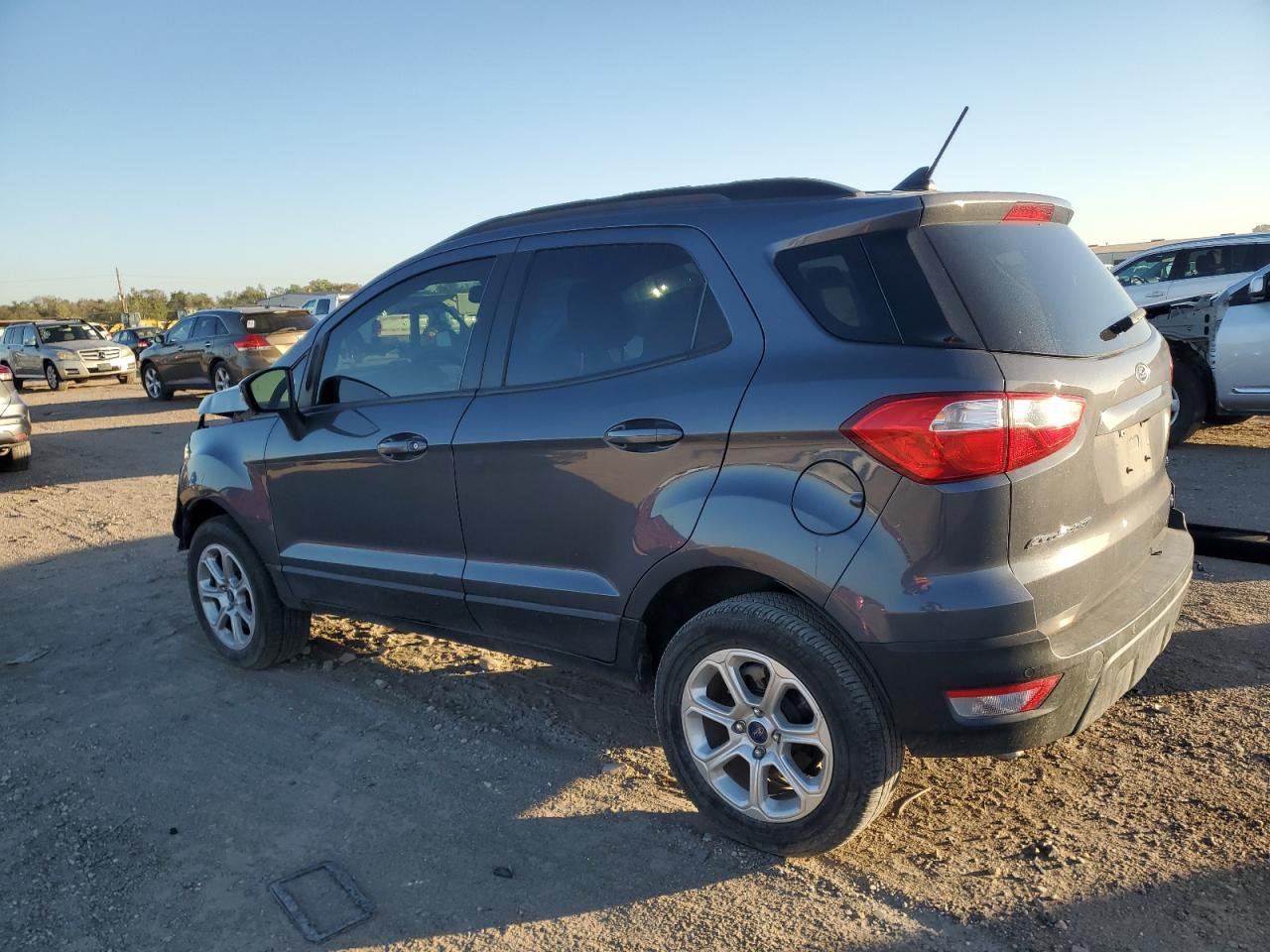 2022 Ford Ecosport Se Gray vin: MAJ6S3GL0NC473706