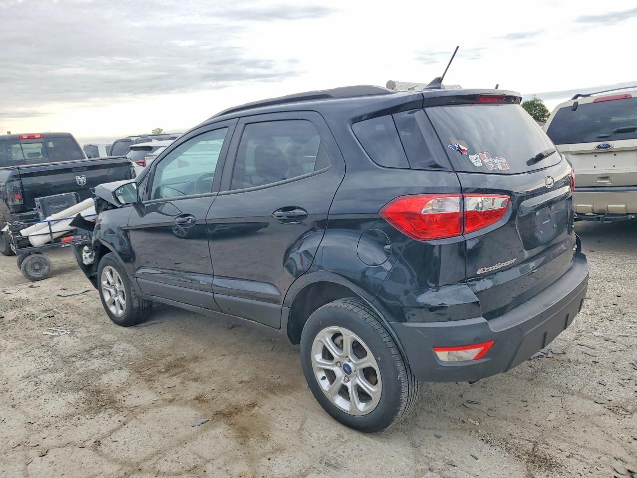 2021 Ford Ecosport Se Black vin: MAJ6S3GL1MC456105