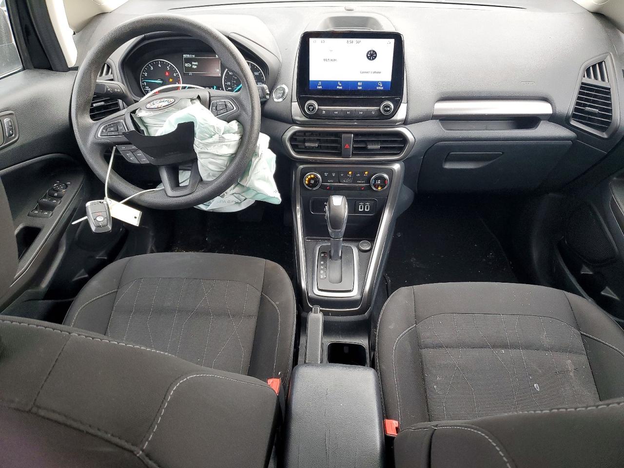 2021 Ford Ecosport Se Black vin: MAJ6S3GL1MC456105
