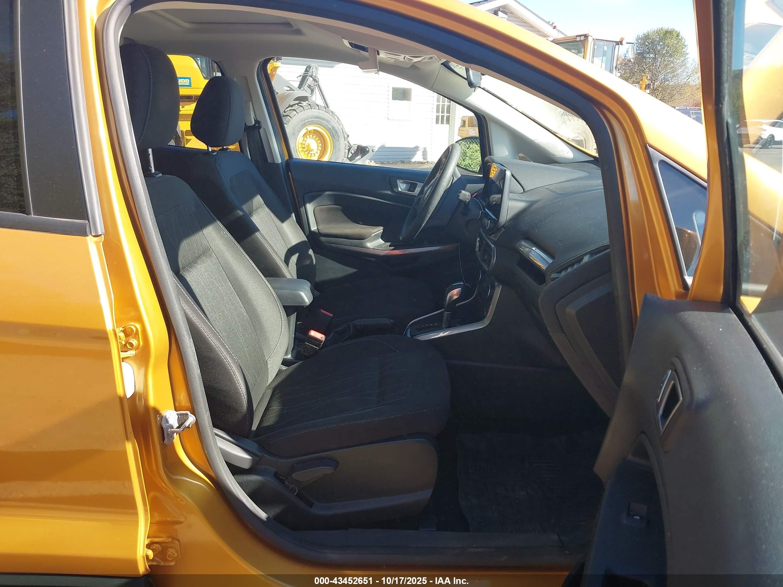 2022 Ford Ecosport Se Green vin: MAJ6S3GL1NC466635