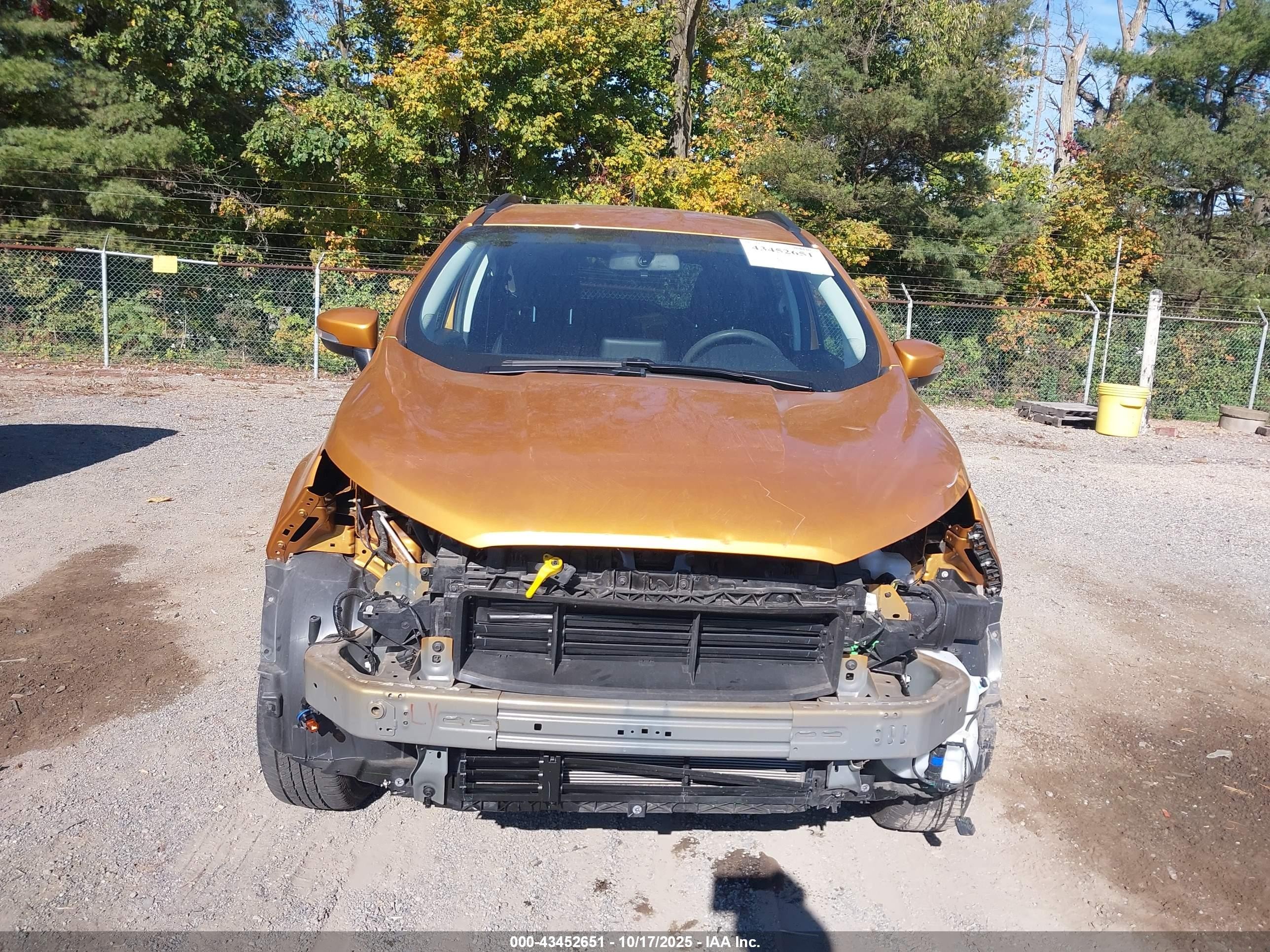 2022 Ford Ecosport Se Green vin: MAJ6S3GL1NC466635