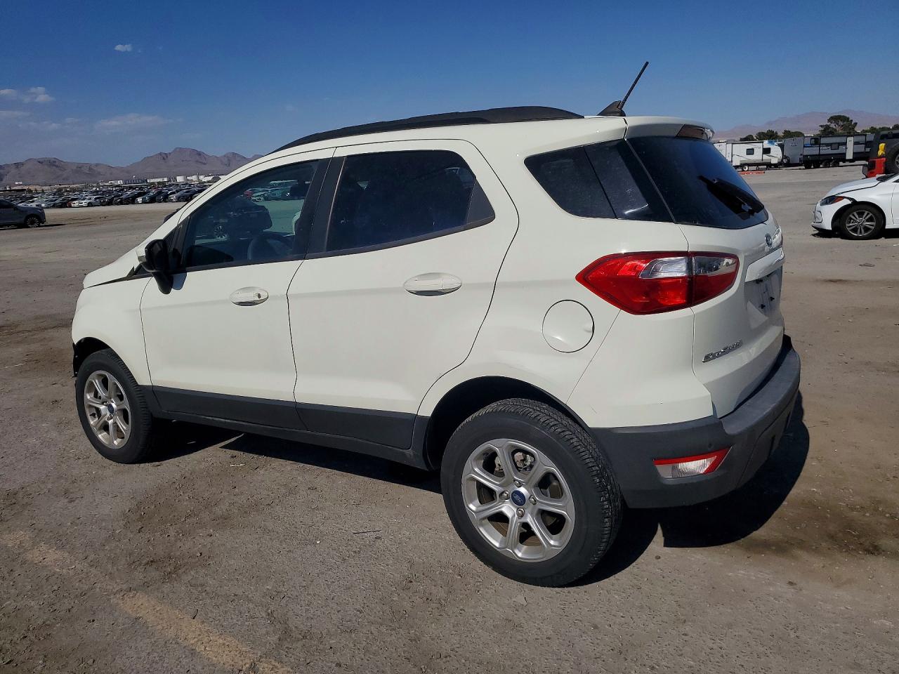 2021 Ford Ecosport Se White vin: MAJ6S3GL3MC410131