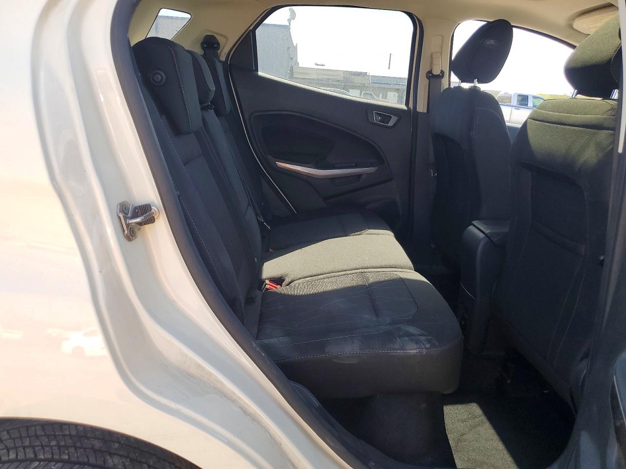 2021 Ford Ecosport Se White vin: MAJ6S3GL3MC410131