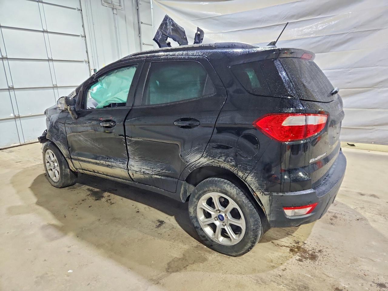 2022 Ford Ecosport Se Black vin: MAJ6S3GL4NC462675
