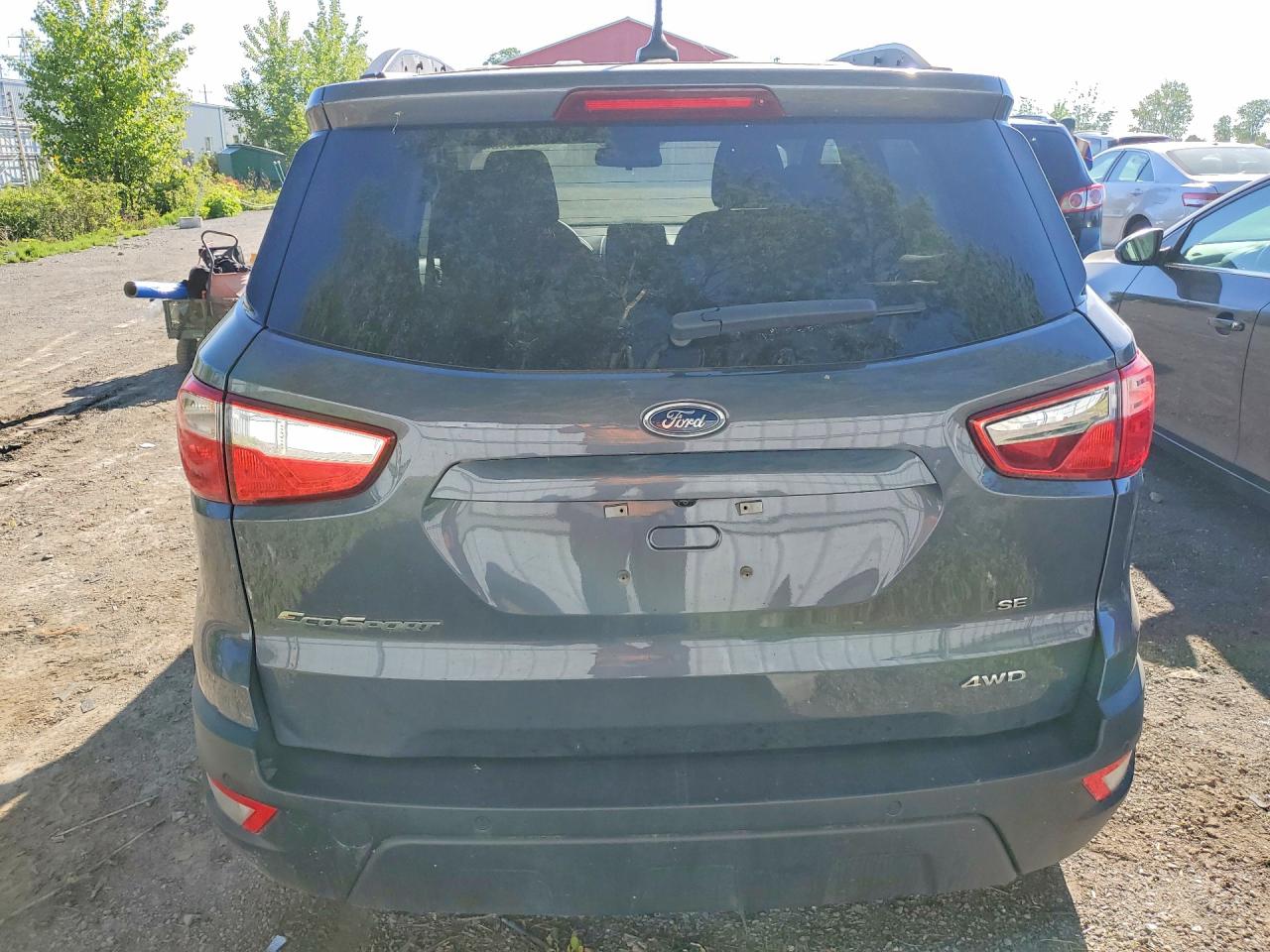 2022 Ford Ecosport Se Серый vin: MAJ6S3GL4NC473305