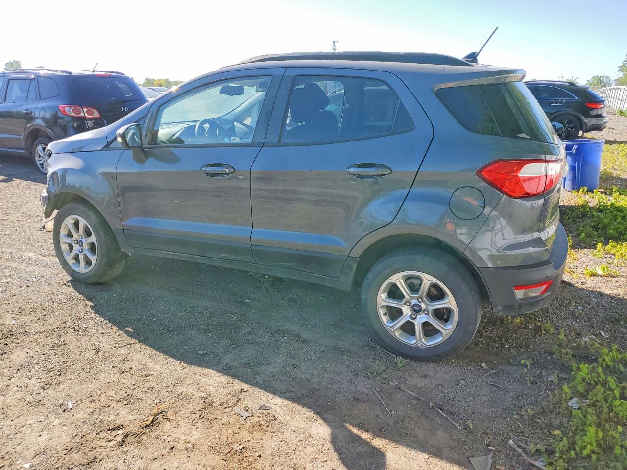 2022 Ford Ecosport Se Серый vin: MAJ6S3GL4NC473305