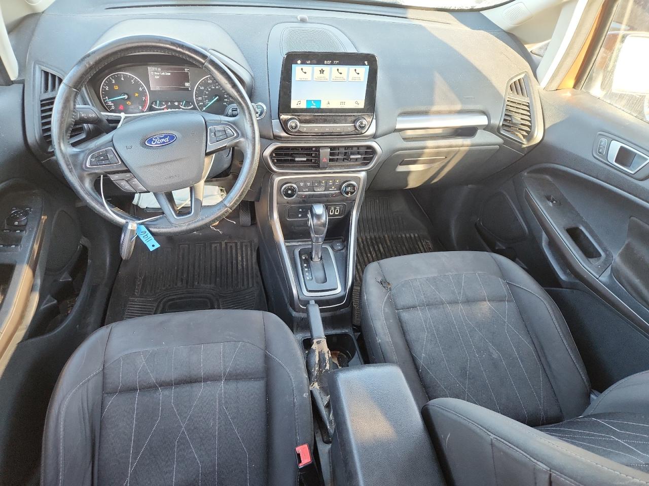 2019 Ford Ecosport Se Brown vin: MAJ6S3GL6KC270640
