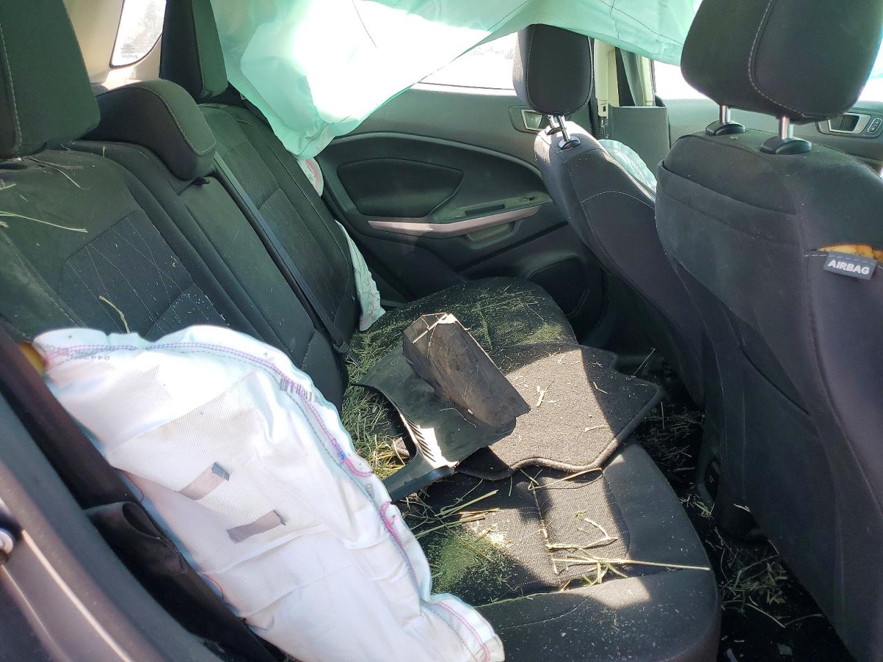 2020 Ford Ecosport Se Gray vin: MAJ6S3GL6LC321281