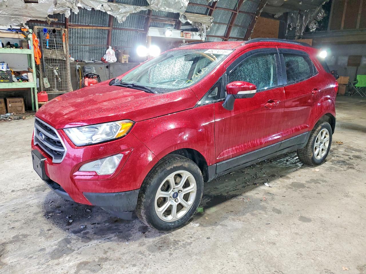 2019 Ford Ecosport Se Red vin: MAJ6S3GL8KC260059