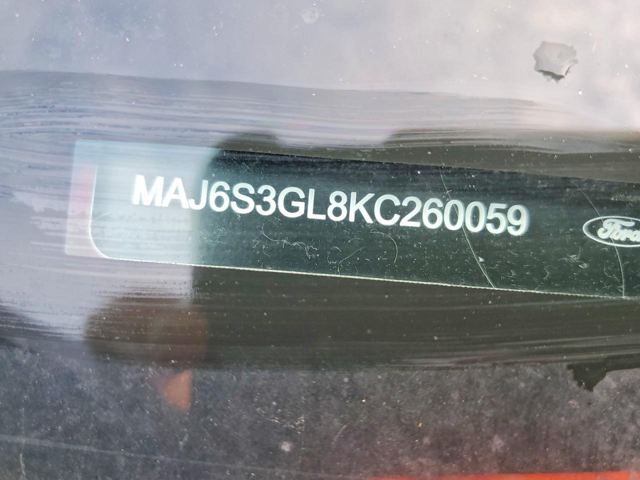 2019 Ford Ecosport Se Красный vin: MAJ6S3GL8KC260059