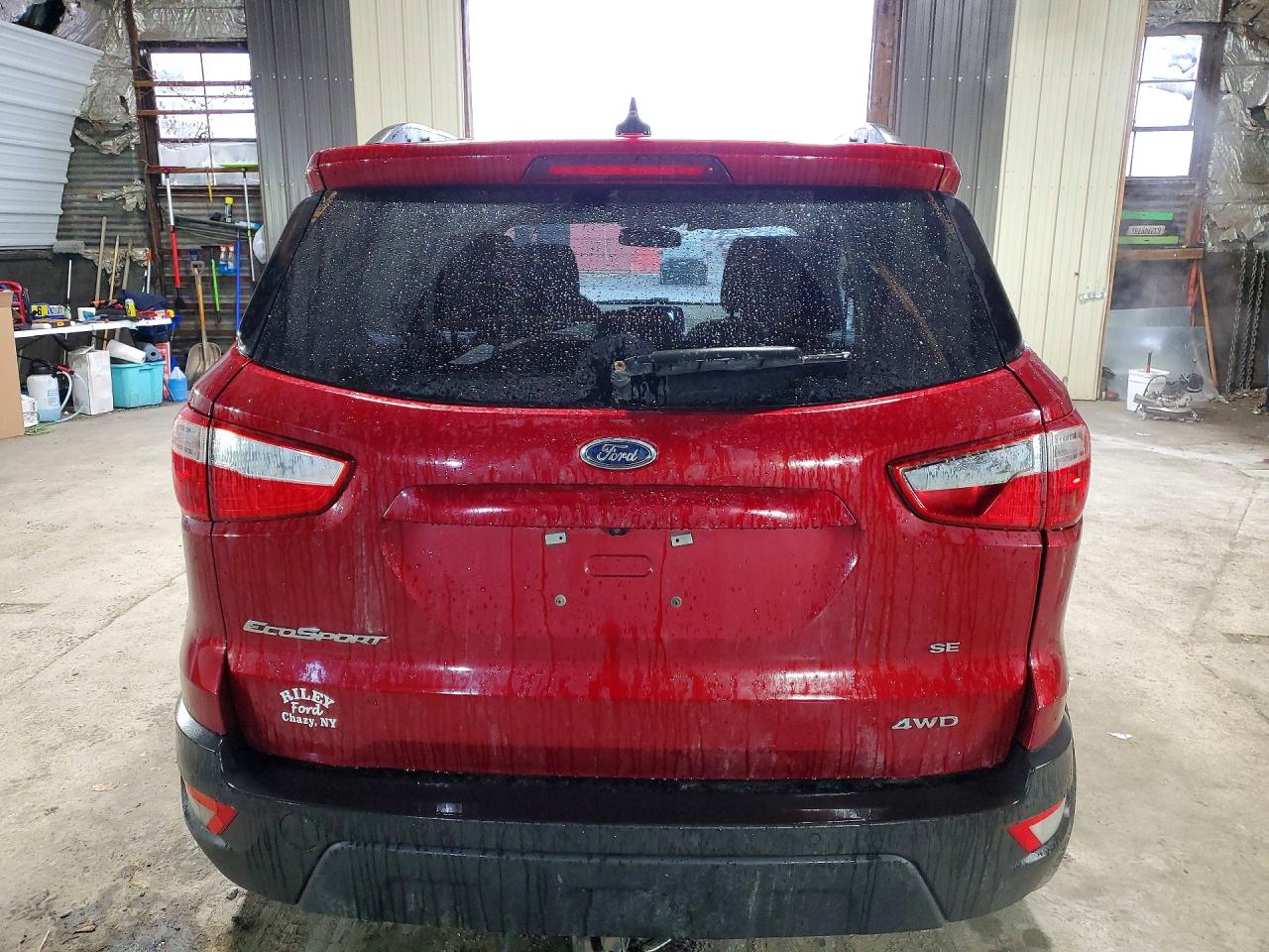 2019 Ford Ecosport Se Красный vin: MAJ6S3GL8KC260059