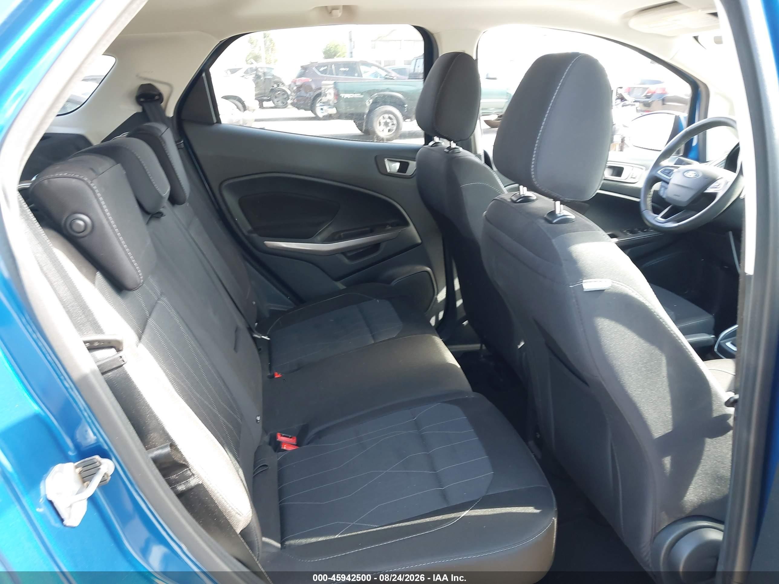 2020 Ford Ecosport Se Blue vin: MAJ6S3GLXLC346975