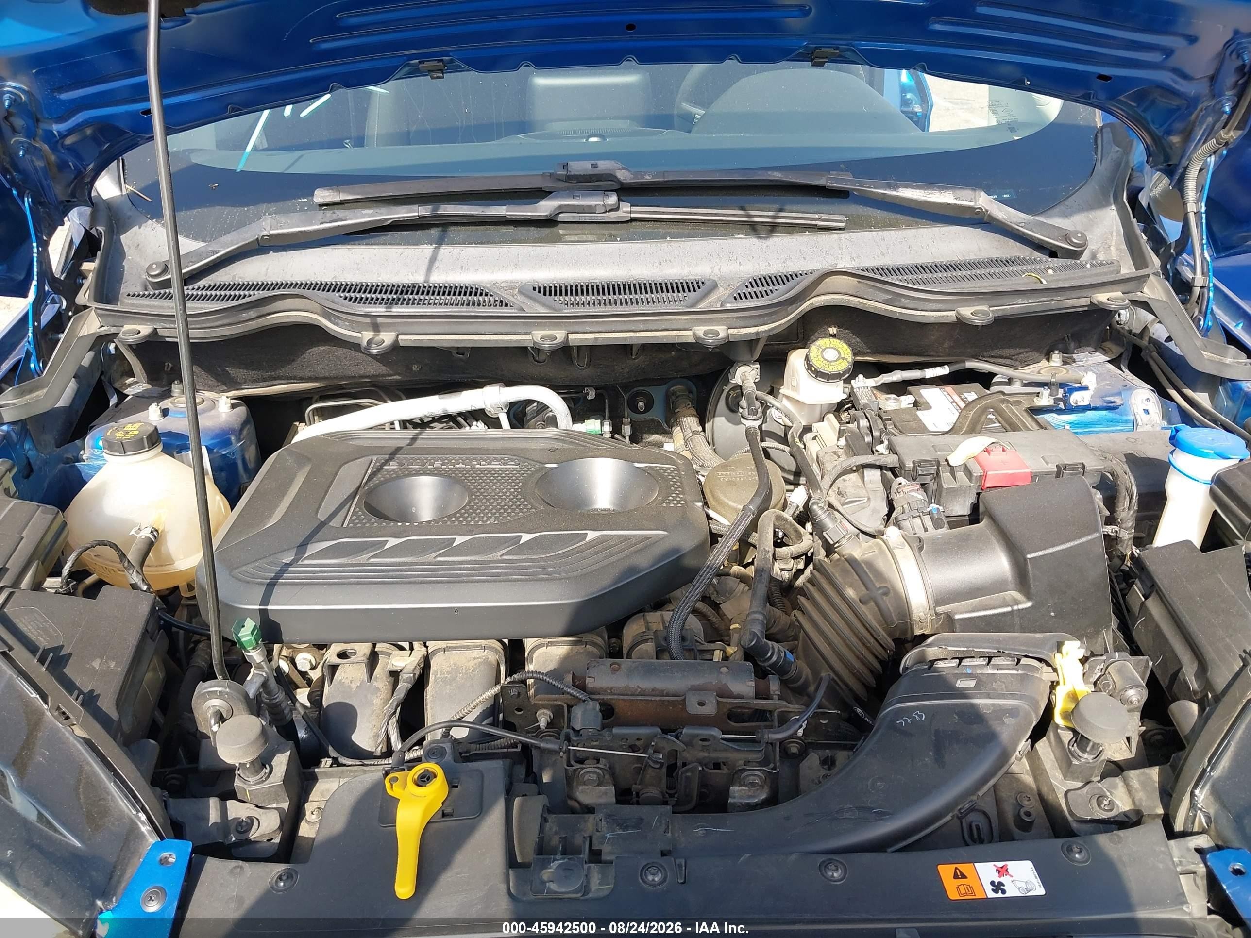 2020 Ford Ecosport Se Blue vin: MAJ6S3GLXLC346975