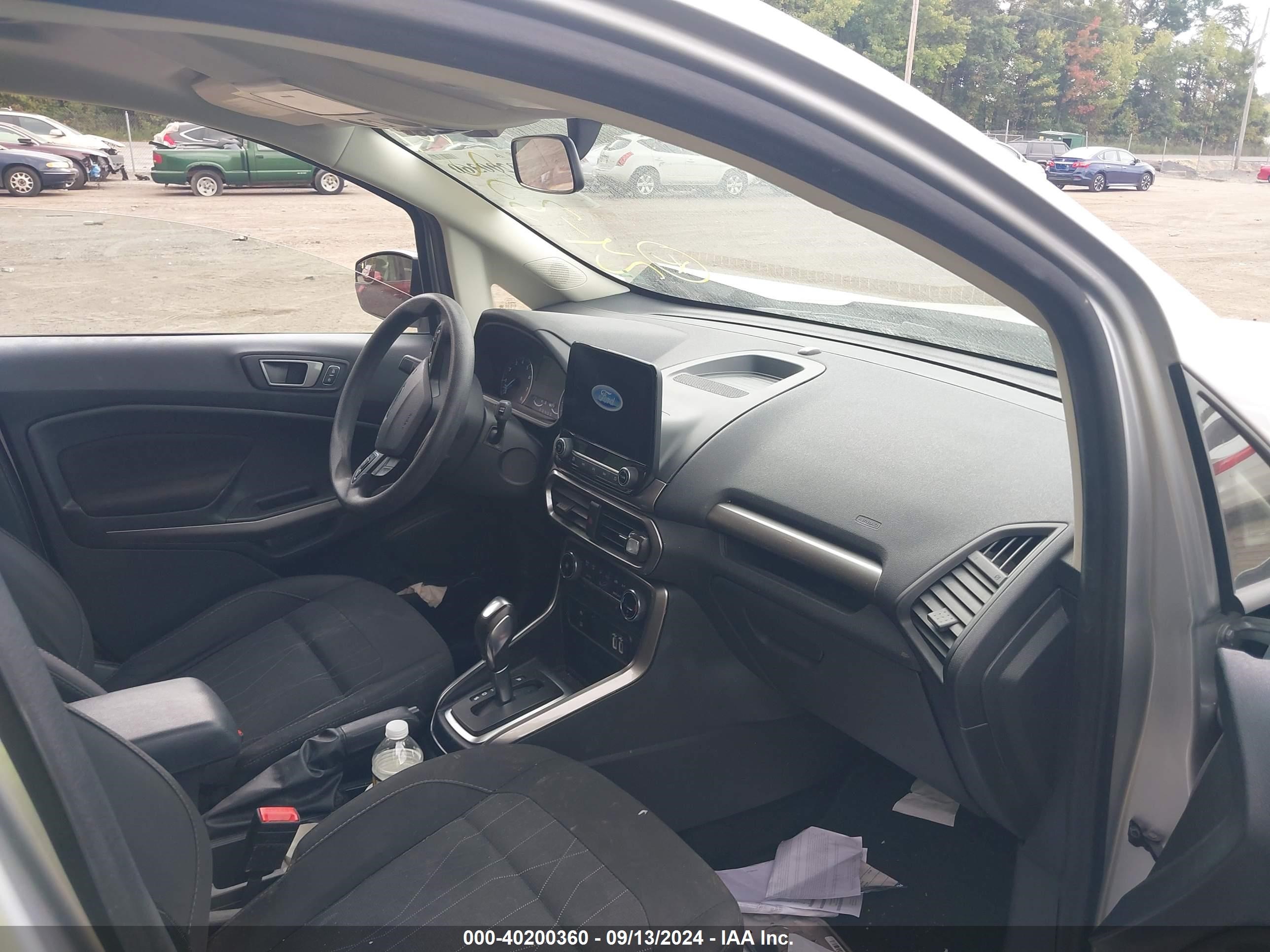 2021 Ford Ecosport Se Silver vin: MAJ6S3GLXMC402379