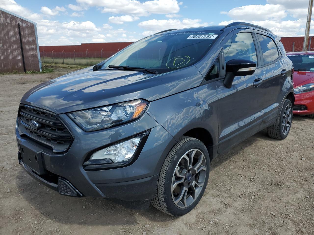 2019 Ford Ecosport Ses Charcoal vin: MAJ6S3JL3KC284150