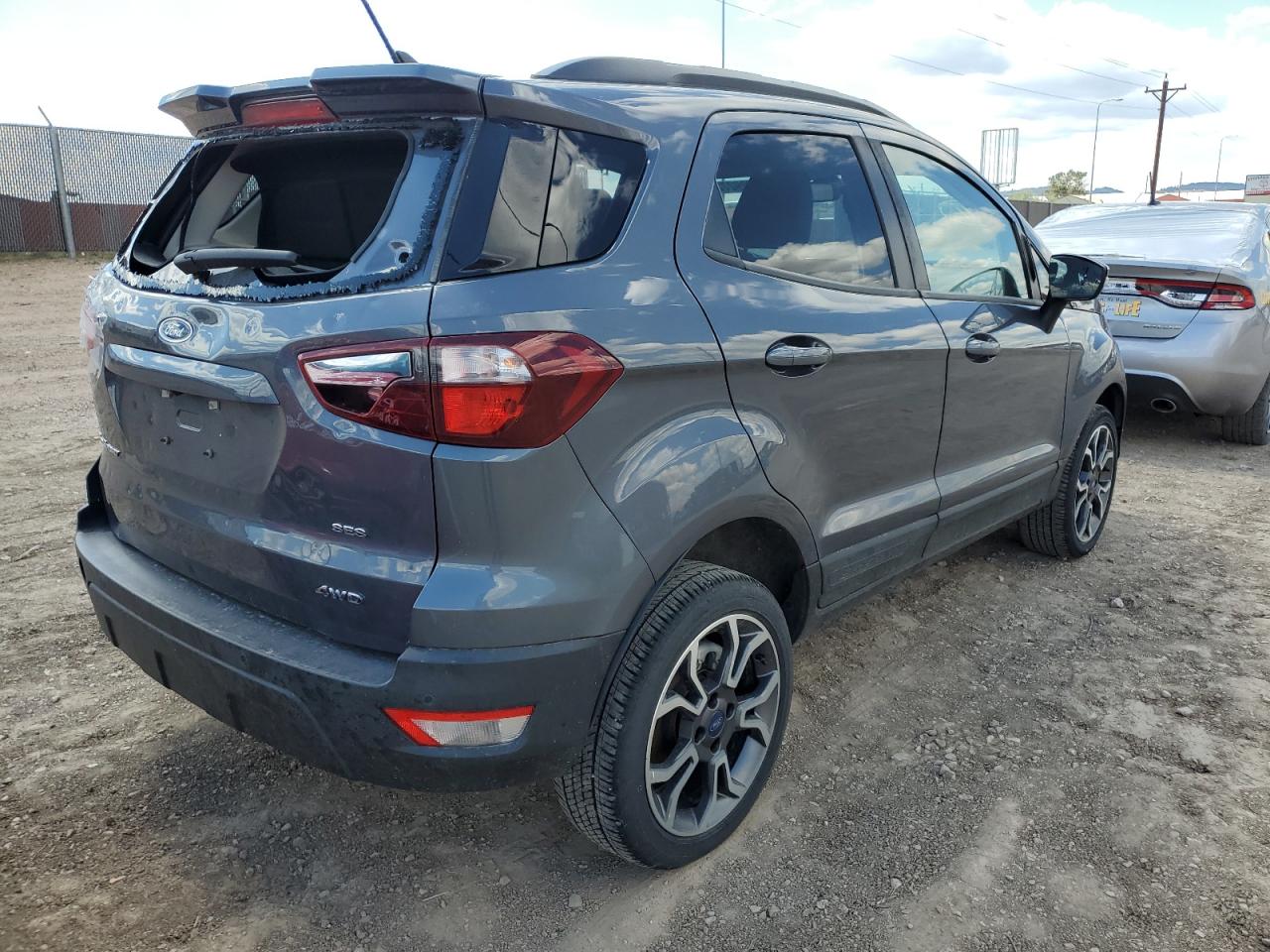 2019 Ford Ecosport Ses Charcoal vin: MAJ6S3JL3KC284150