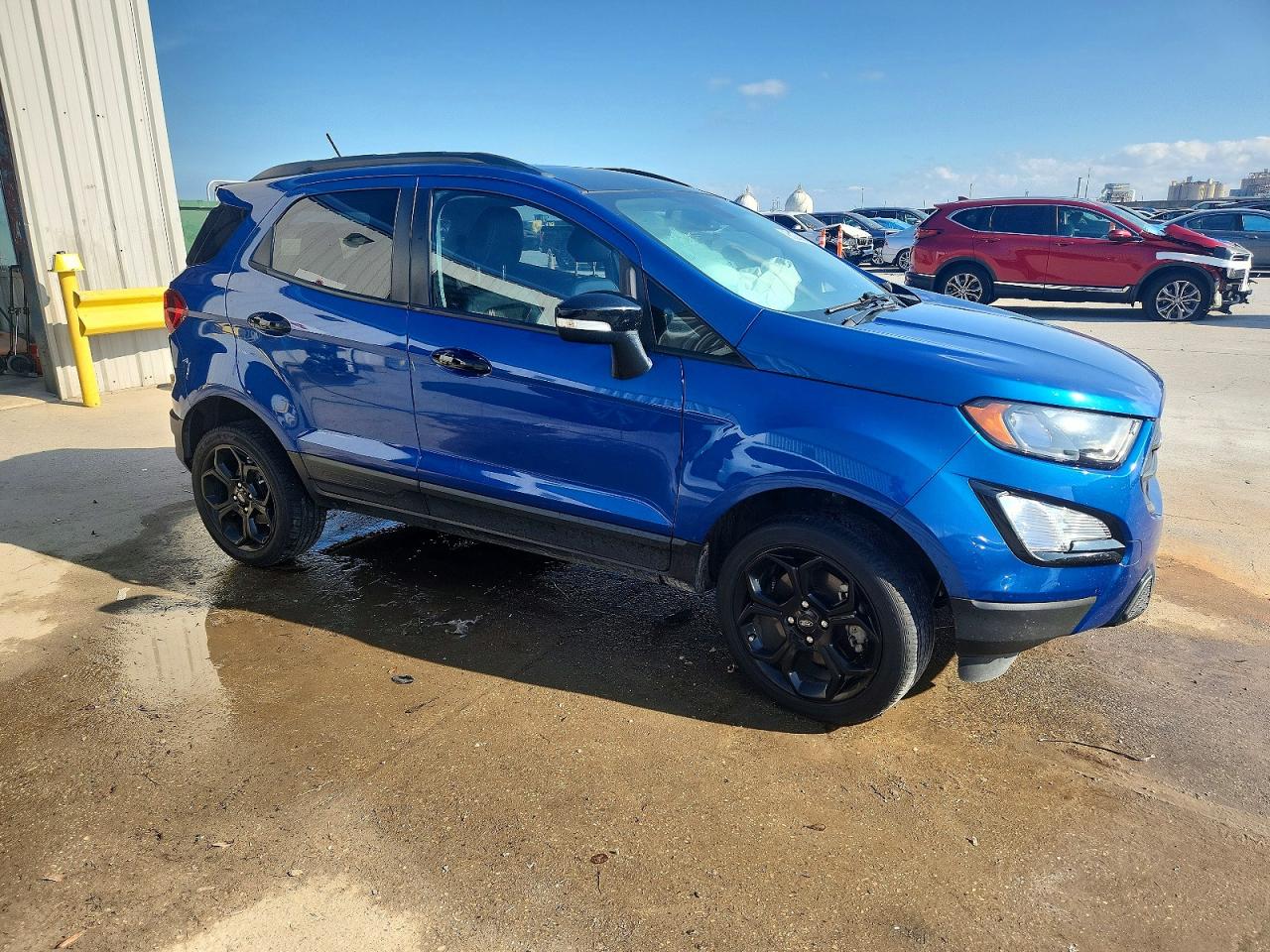 2021 Ford Ecosport Ses Blue vin: MAJ6S3JL3MC429917