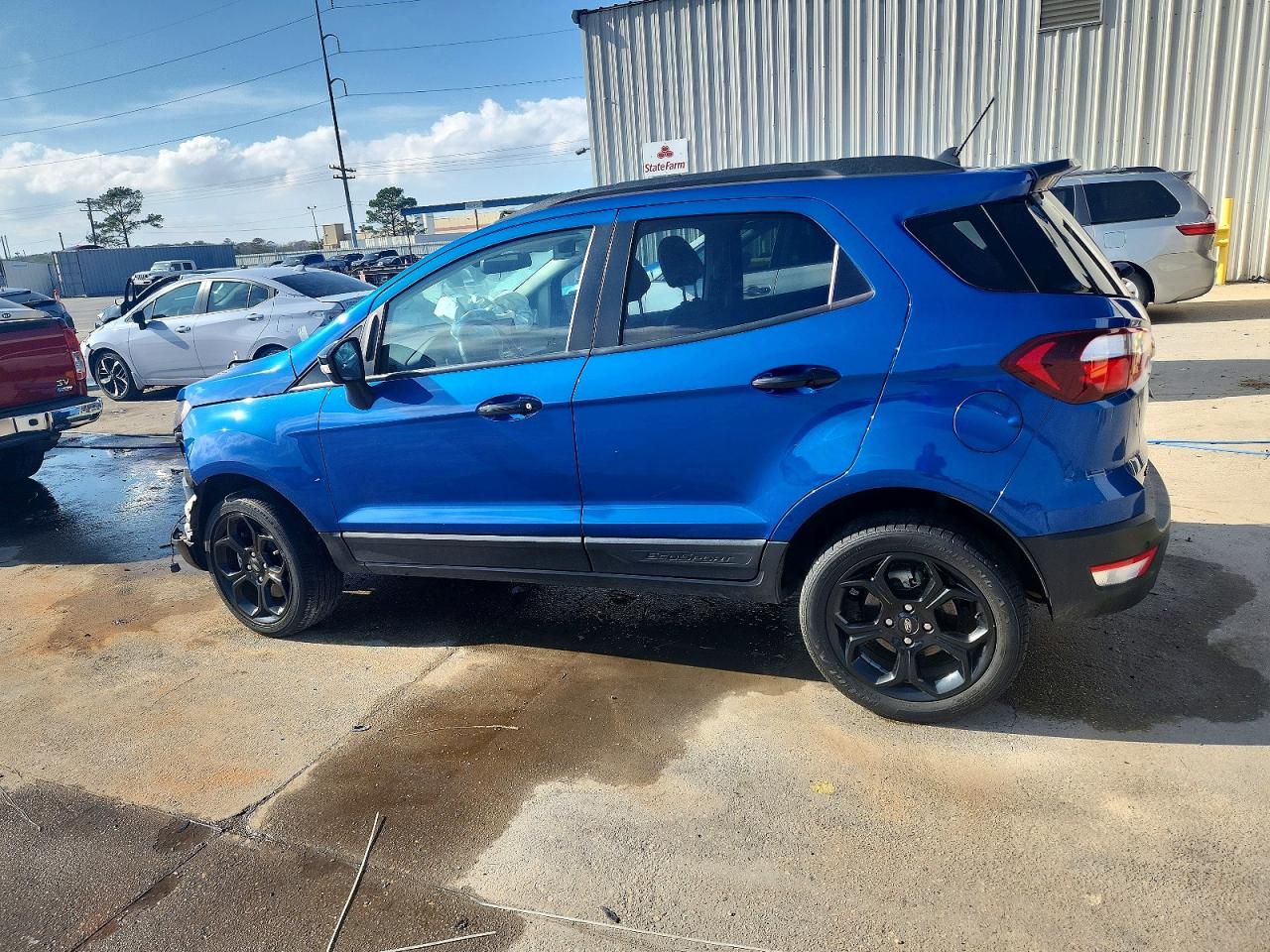 2021 Ford Ecosport Ses Blue vin: MAJ6S3JL3MC429917