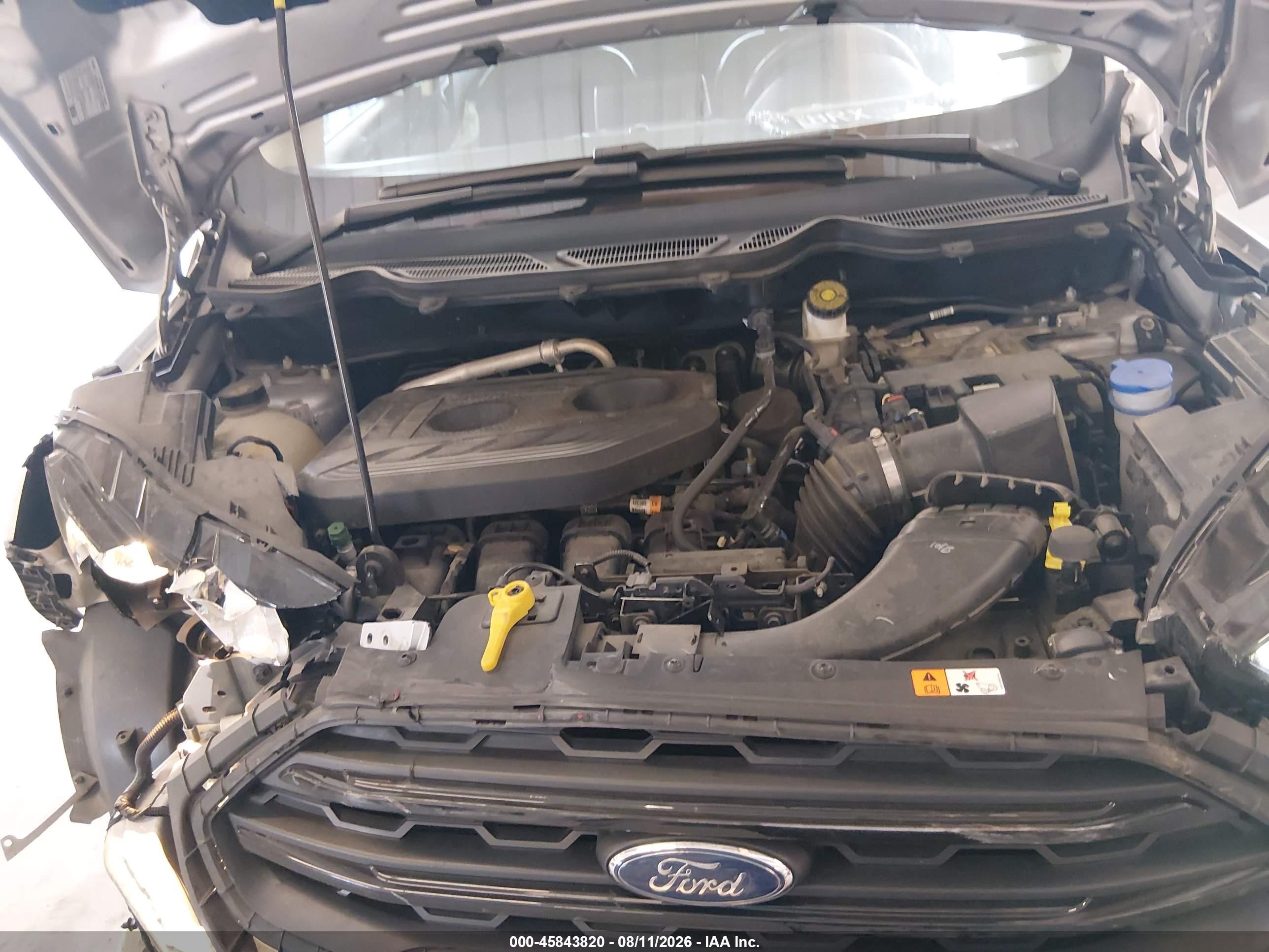 2021 Ford Ecosport Ses Silver vin: MAJ6S3JL5MC440840
