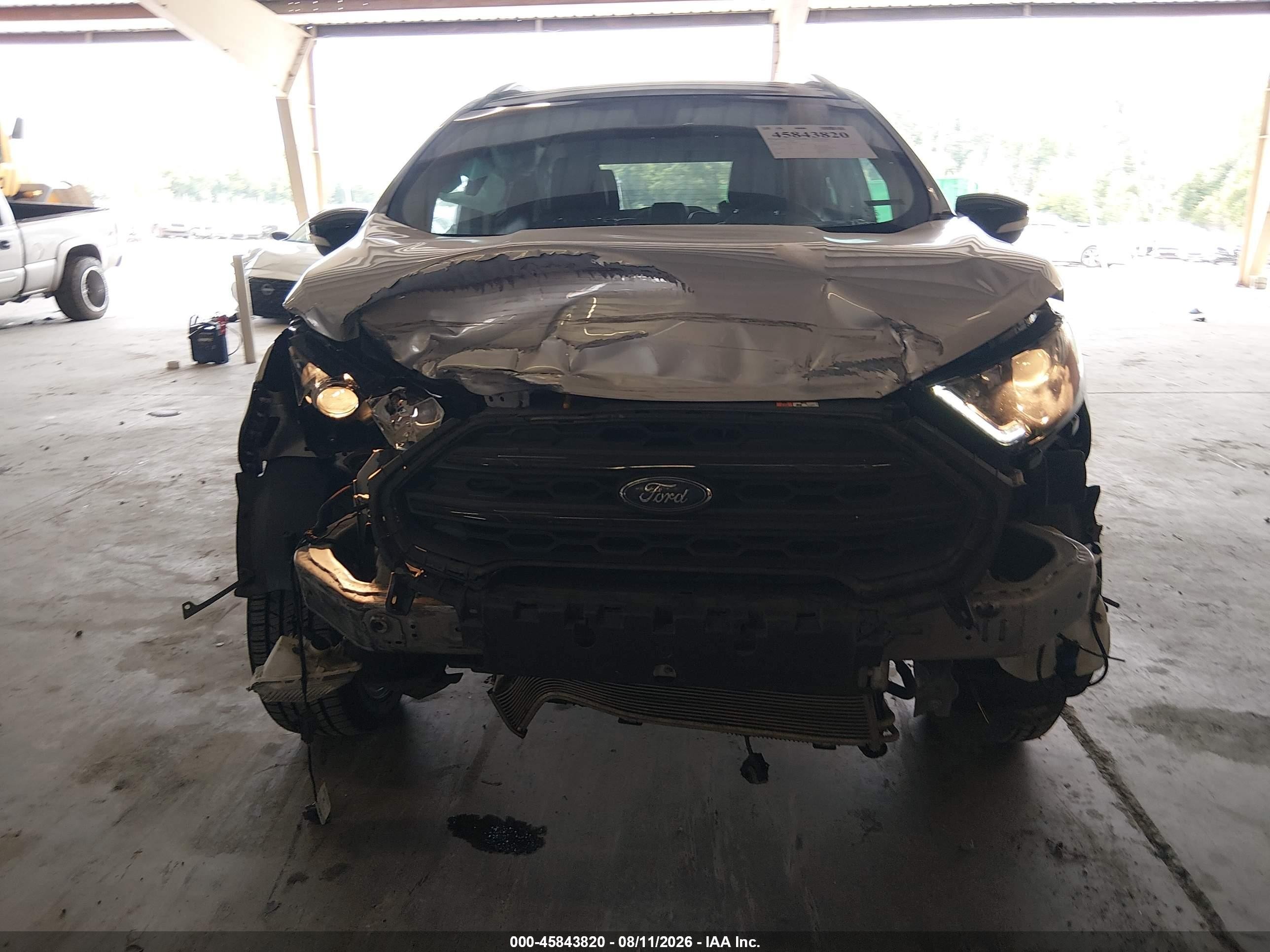 2021 Ford Ecosport Ses Silver vin: MAJ6S3JL5MC440840
