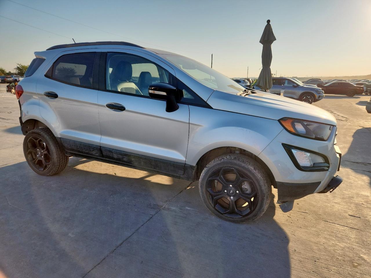 2021 Ford Ecosport Ses Серебряный vin: MAJ6S3JL6MC455038